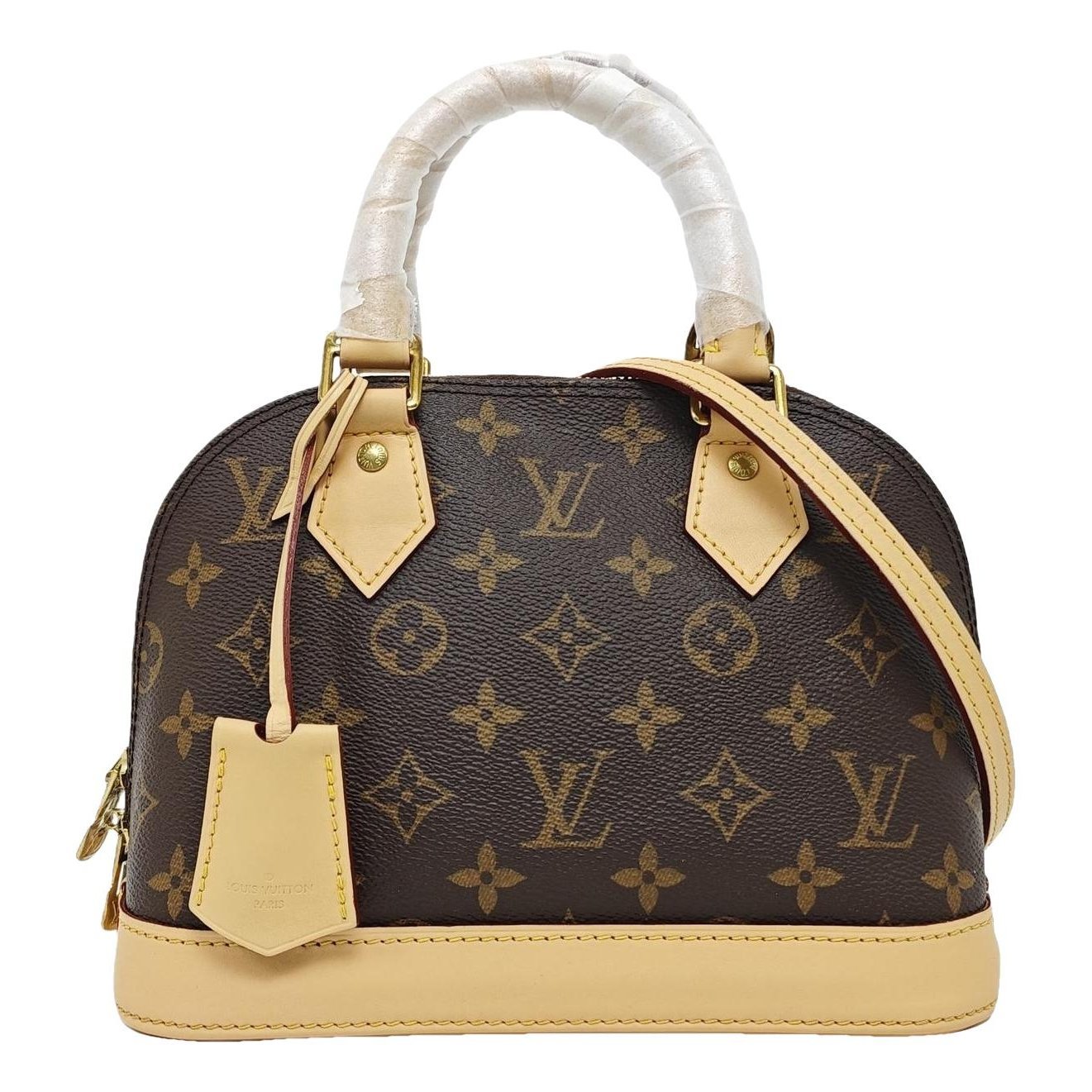 Alma leather handbag