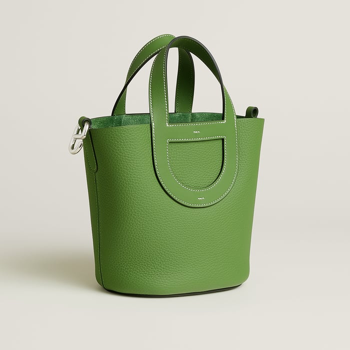 Vert Yucca Hermès In-the-loop 18 Stitch Bag