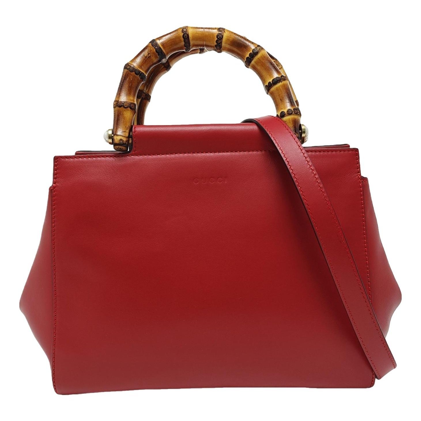 Nymphaea leather handbag