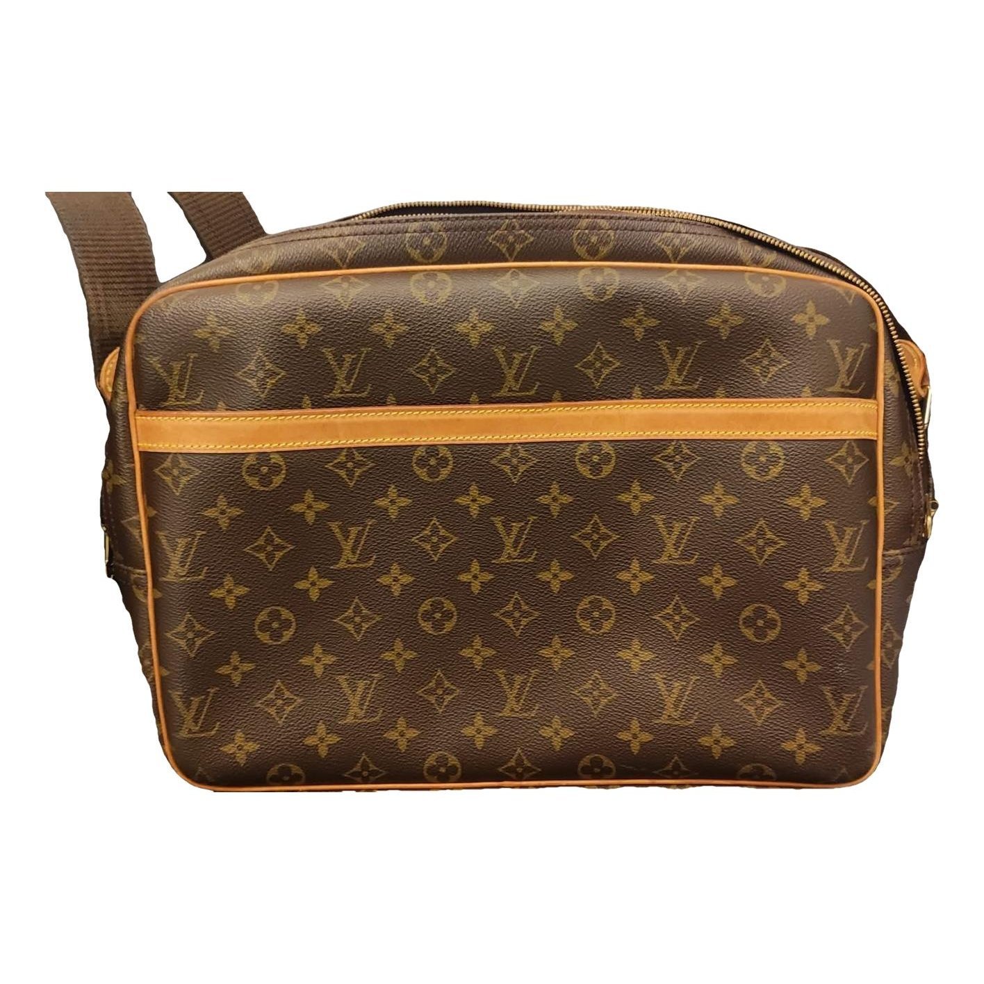 Reporter cloth crossbody bag