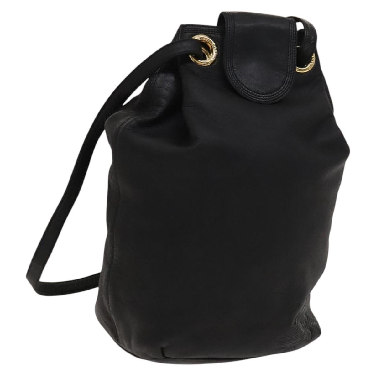 Anagram leather handbag