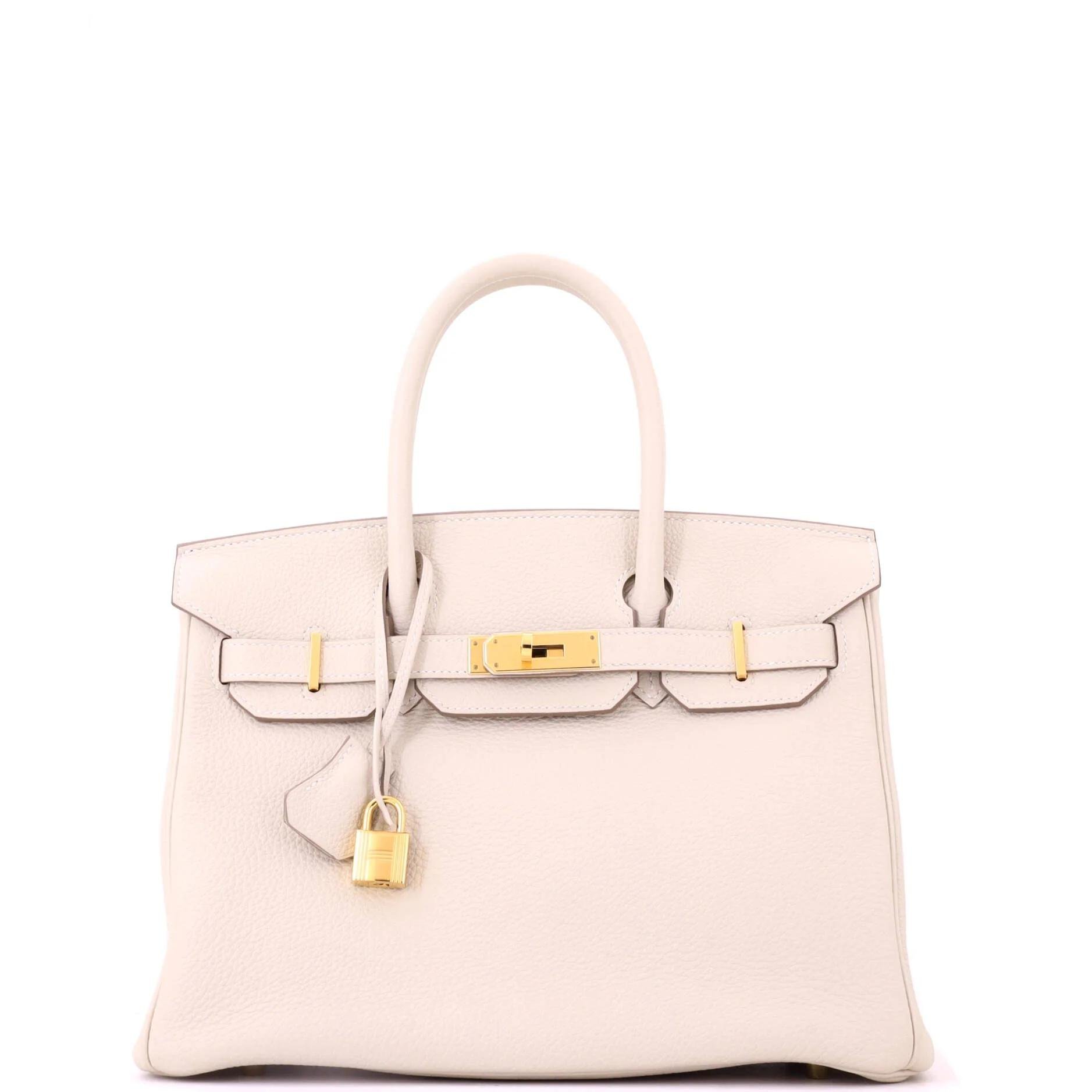 Birkin 30 leather tote