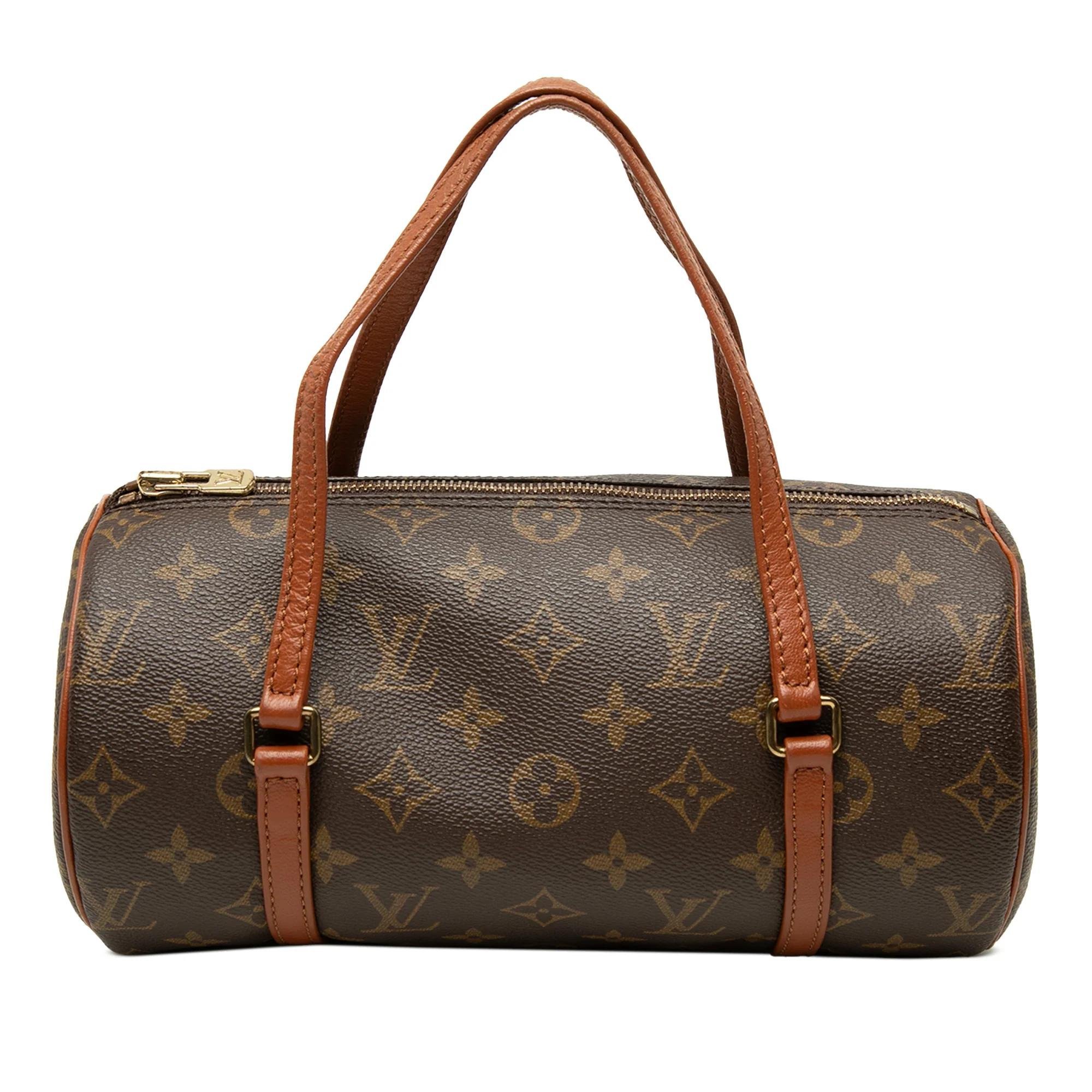 Papillon leather handbag