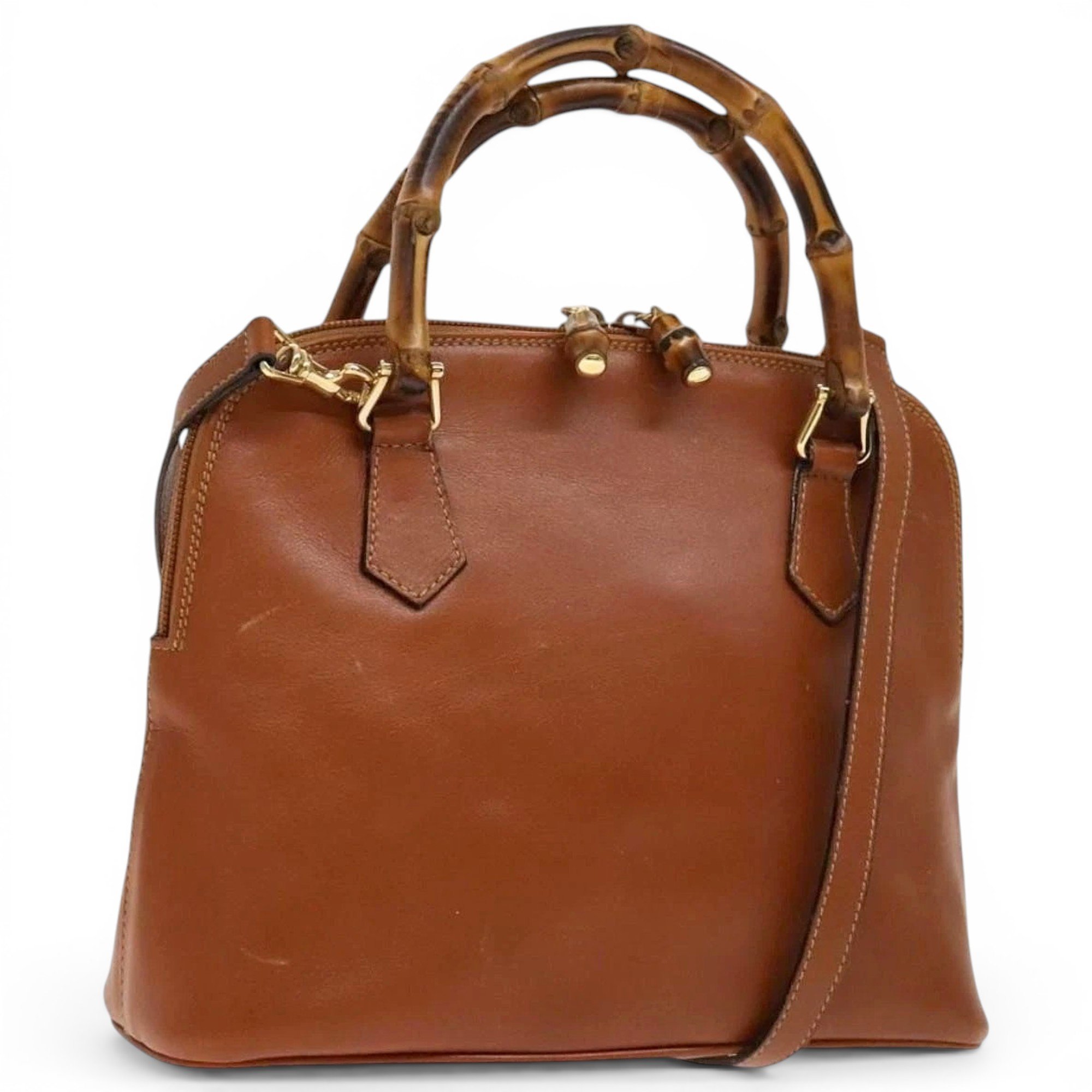 Leather handbag