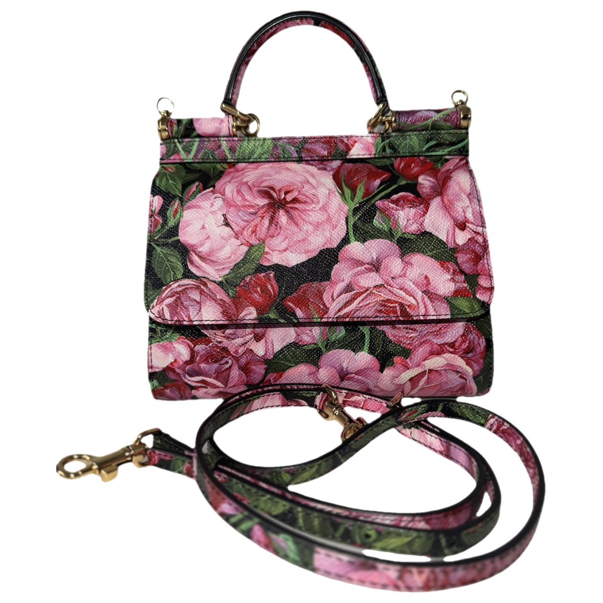 Dolce & Gabbana Sicily leather handbag