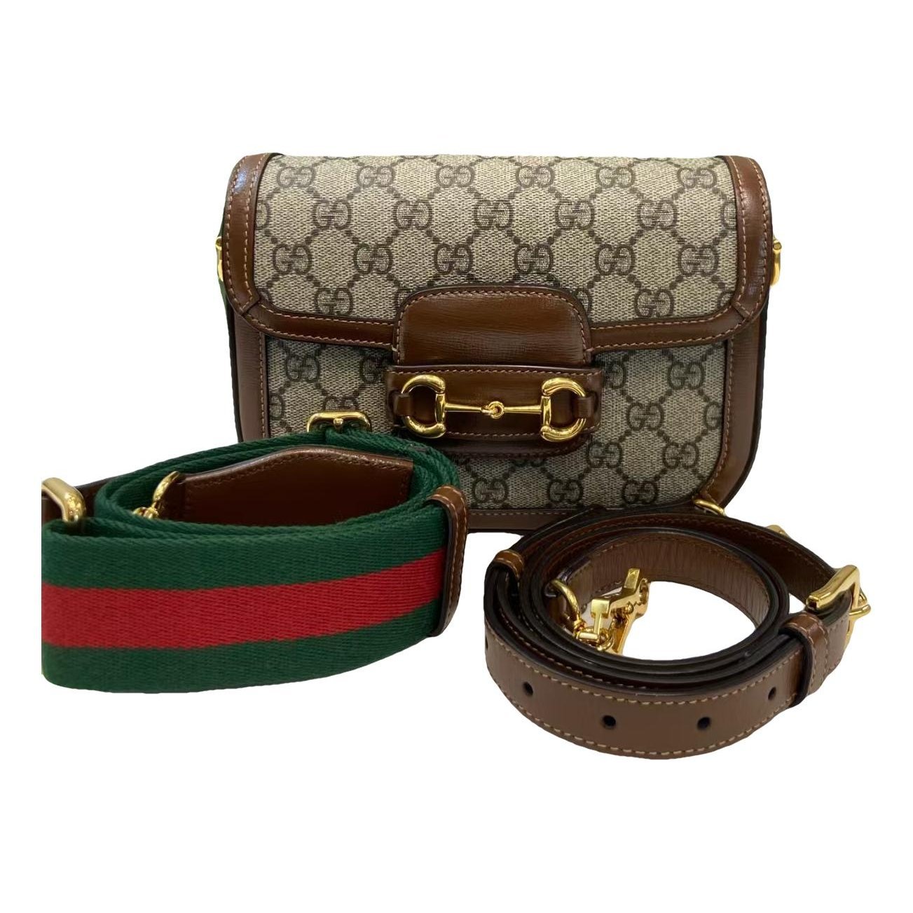 Horsebit 1955 Flap cloth handbag
