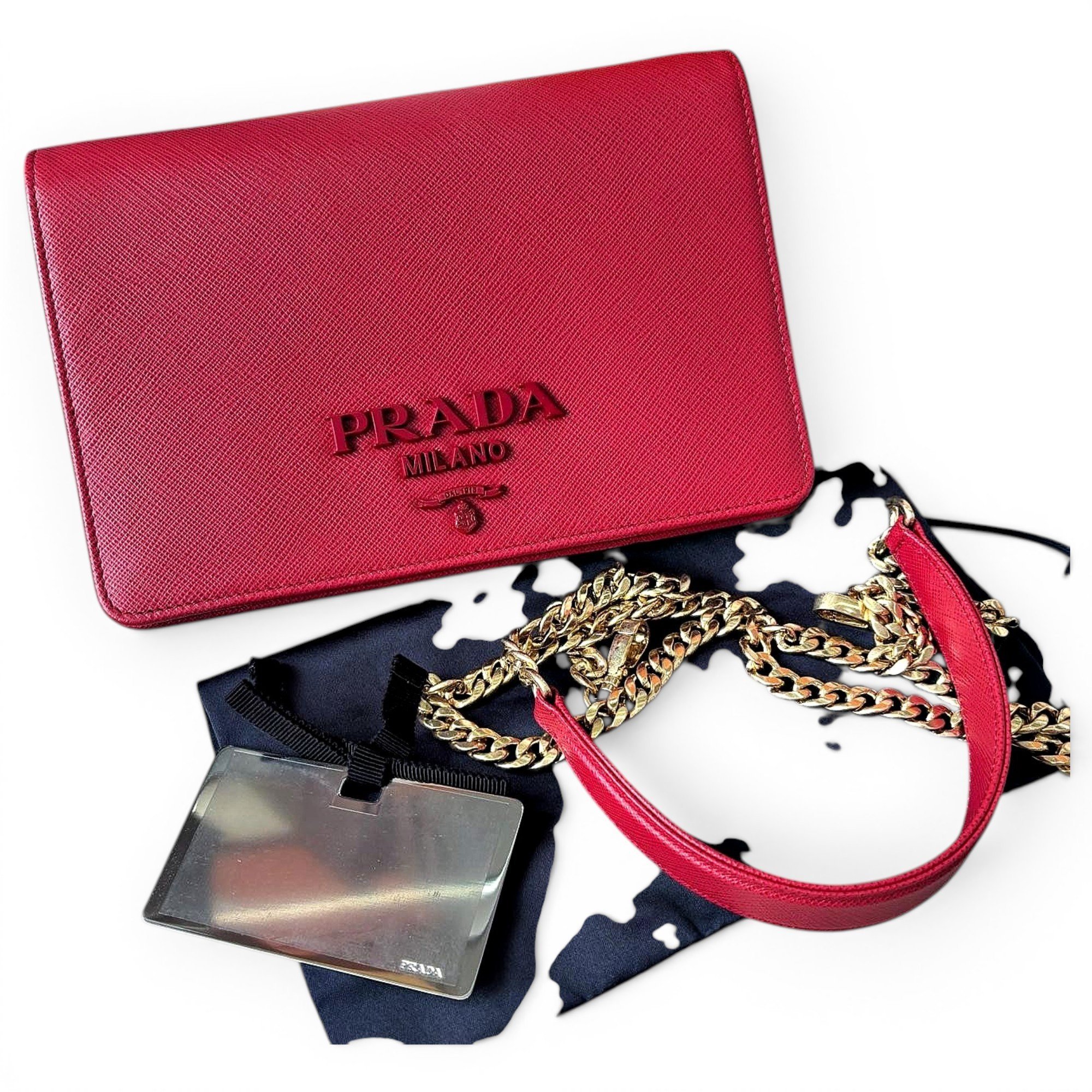 Leather handbag