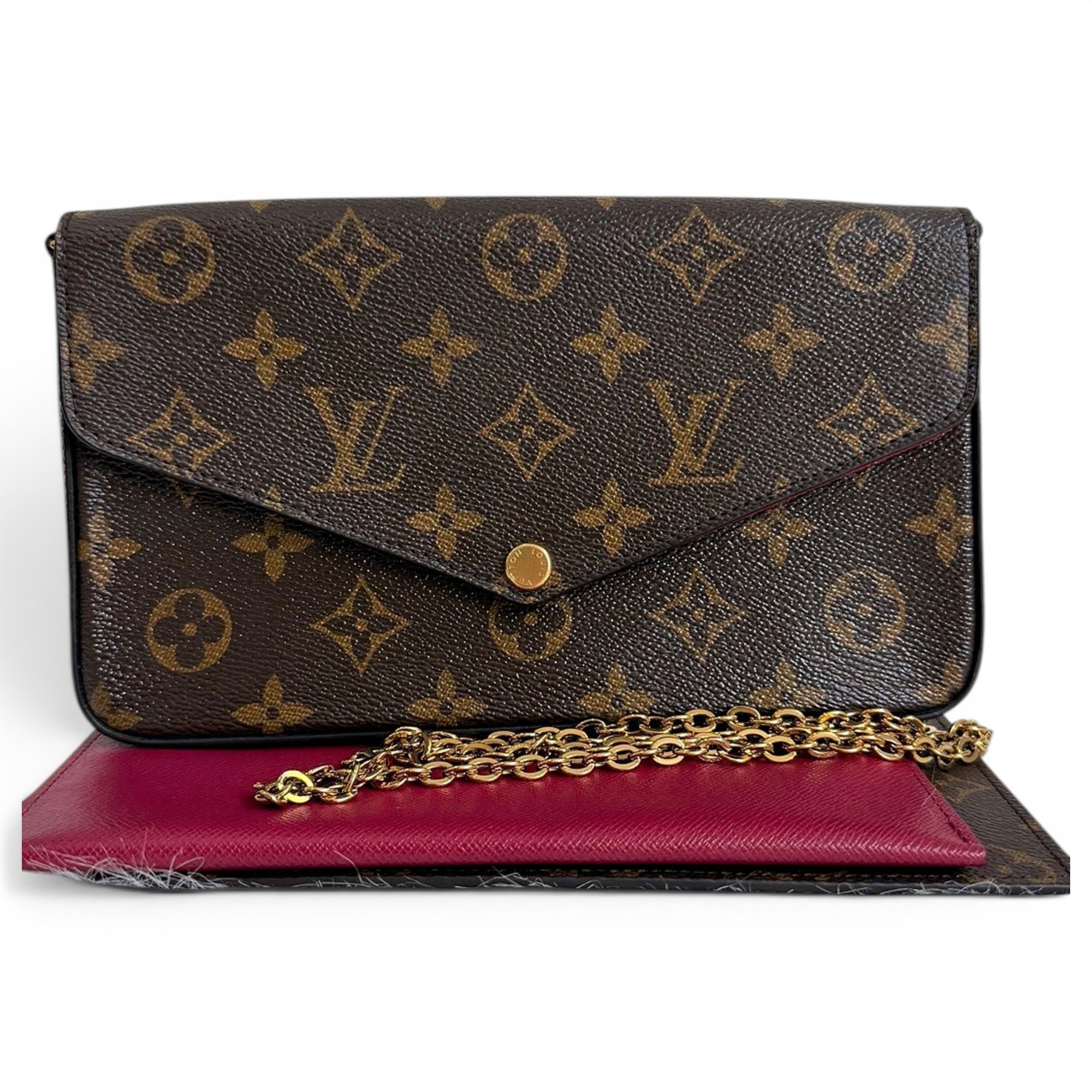 Félicie leather crossbody bag