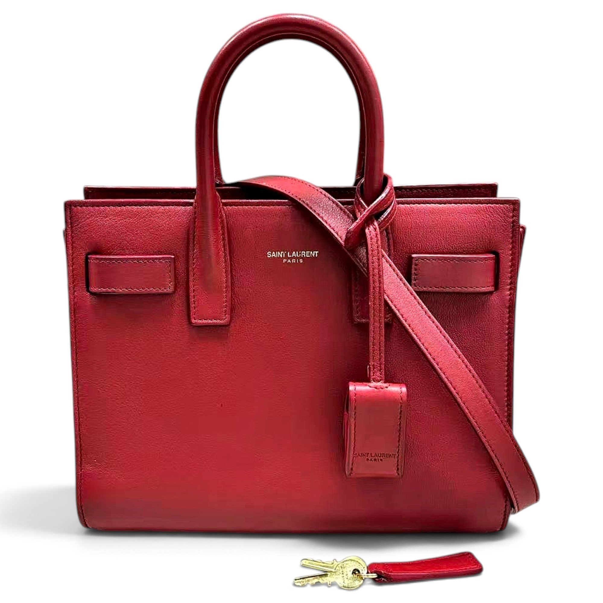 Sac de Jour leather tote