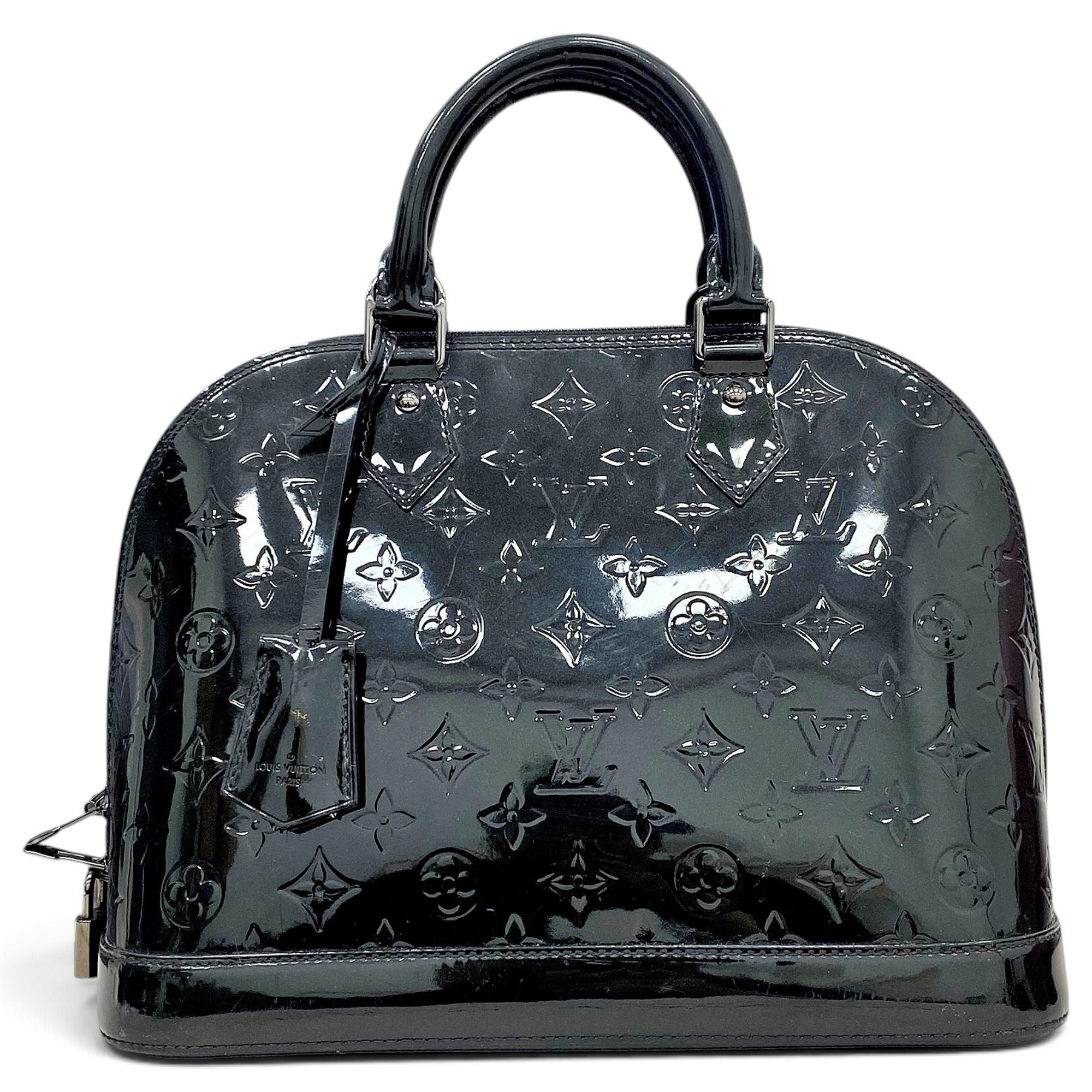 Alma patent leather handbag