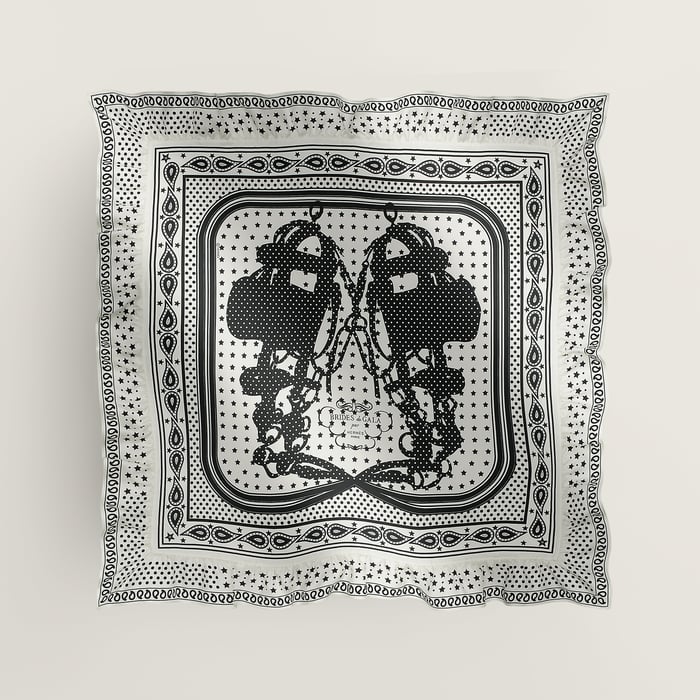 Brides De Gala Bandana a Pois Scarf 70