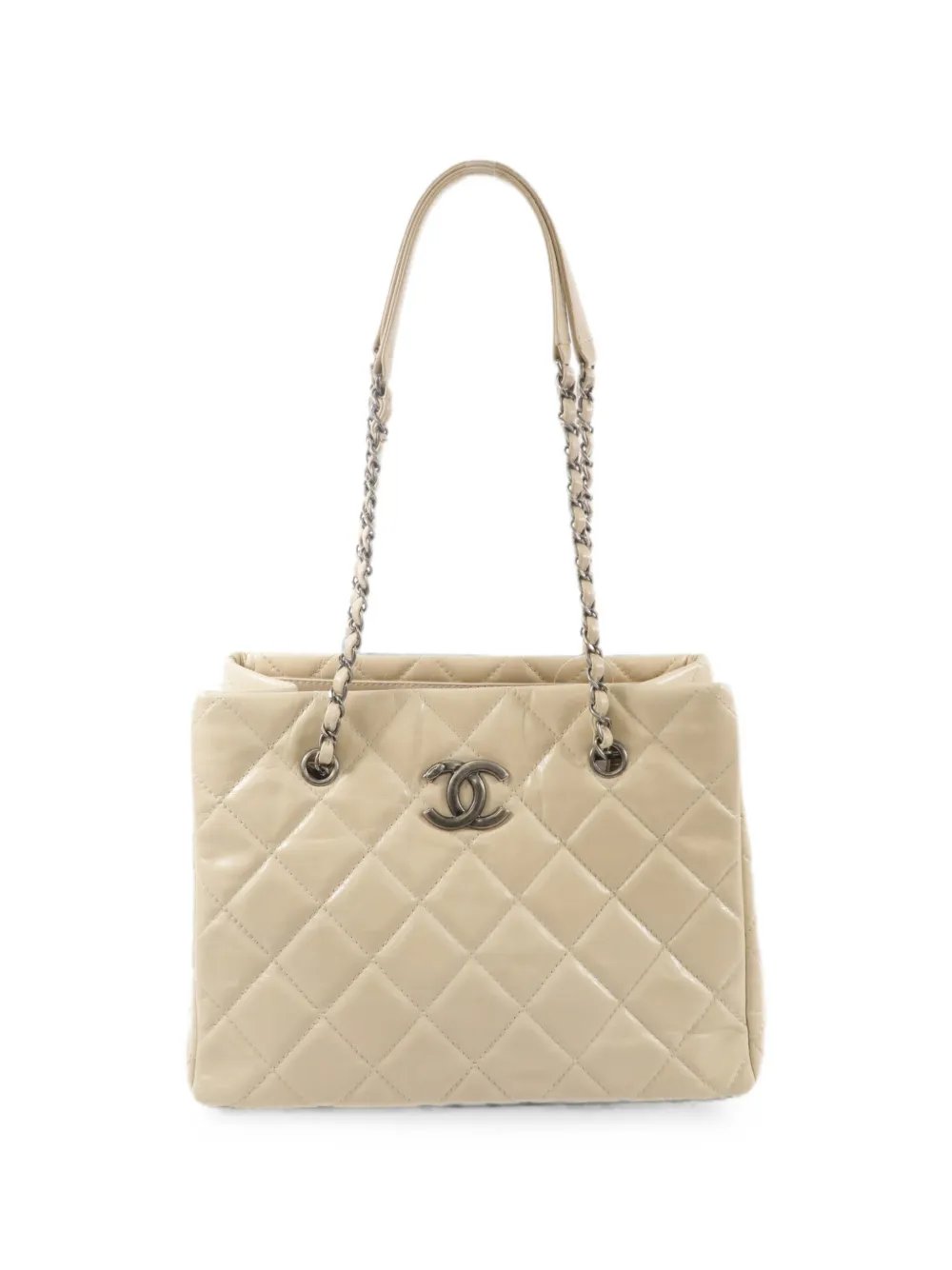 interlocking-CC tote bag