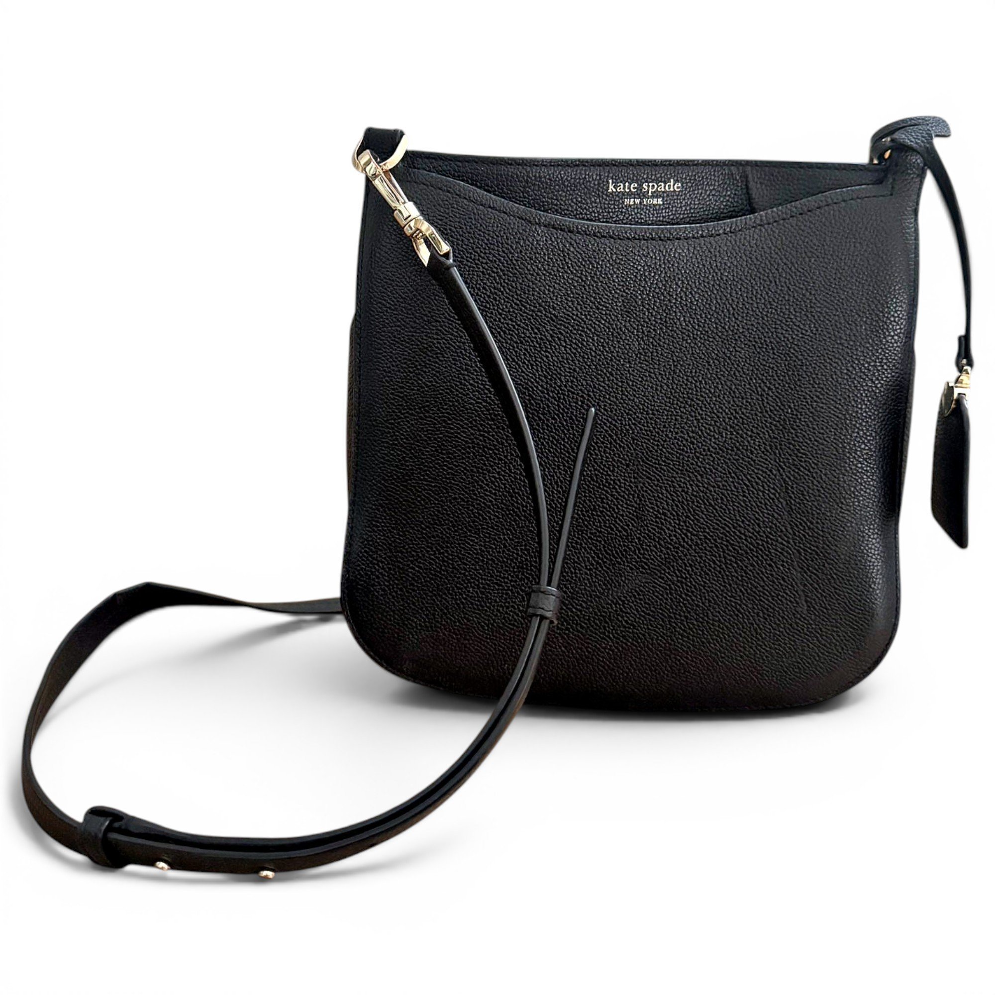 Leather crossbody bag