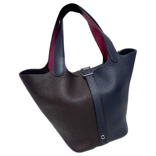 Picotin leather handbag