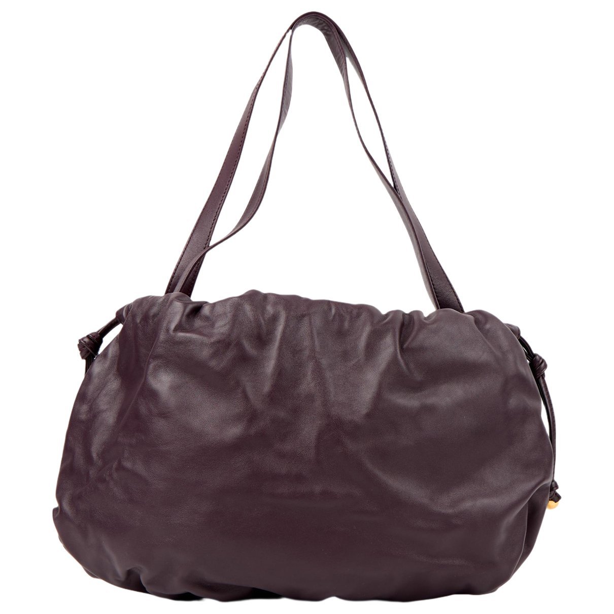 Pouch leather handbag