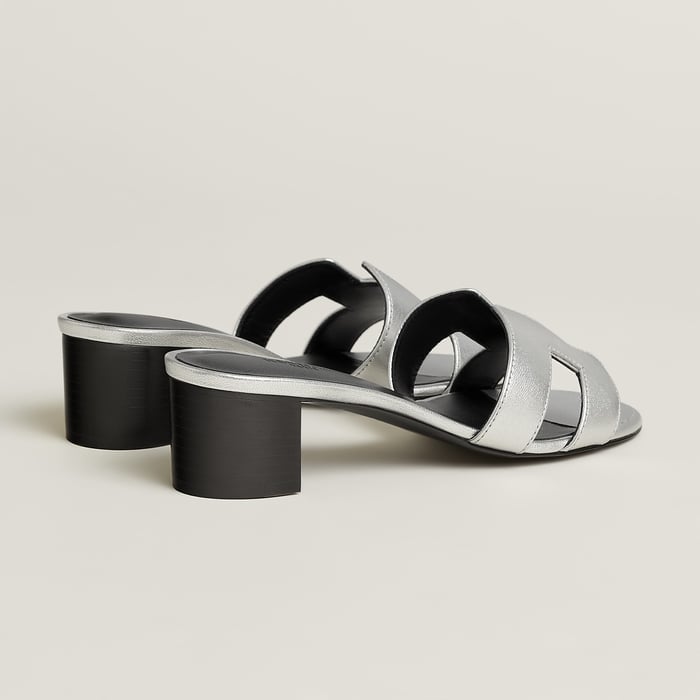 Gris Argenté Oasis Sandal