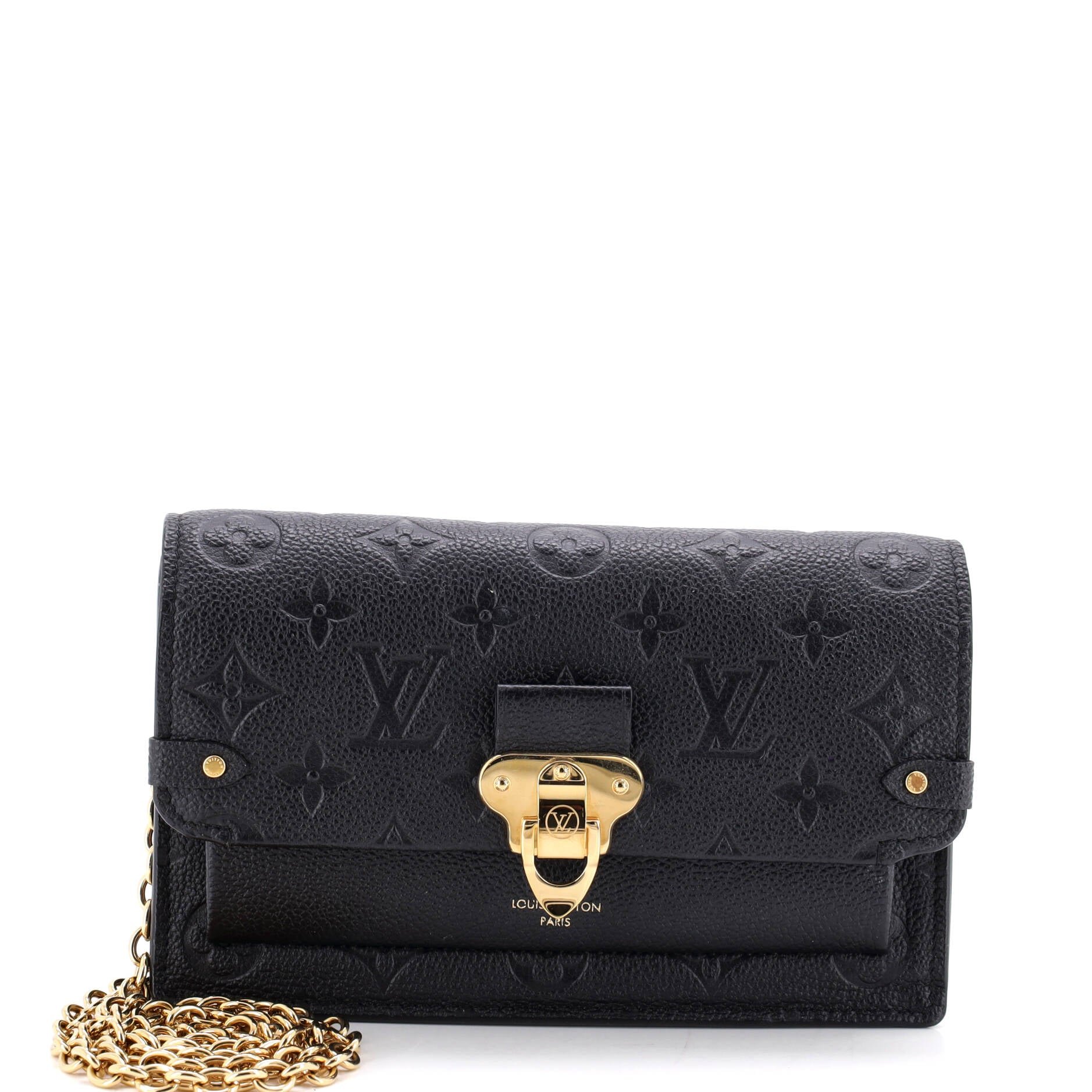 Vavin Chain Wallet Monogram Empreinte Leather