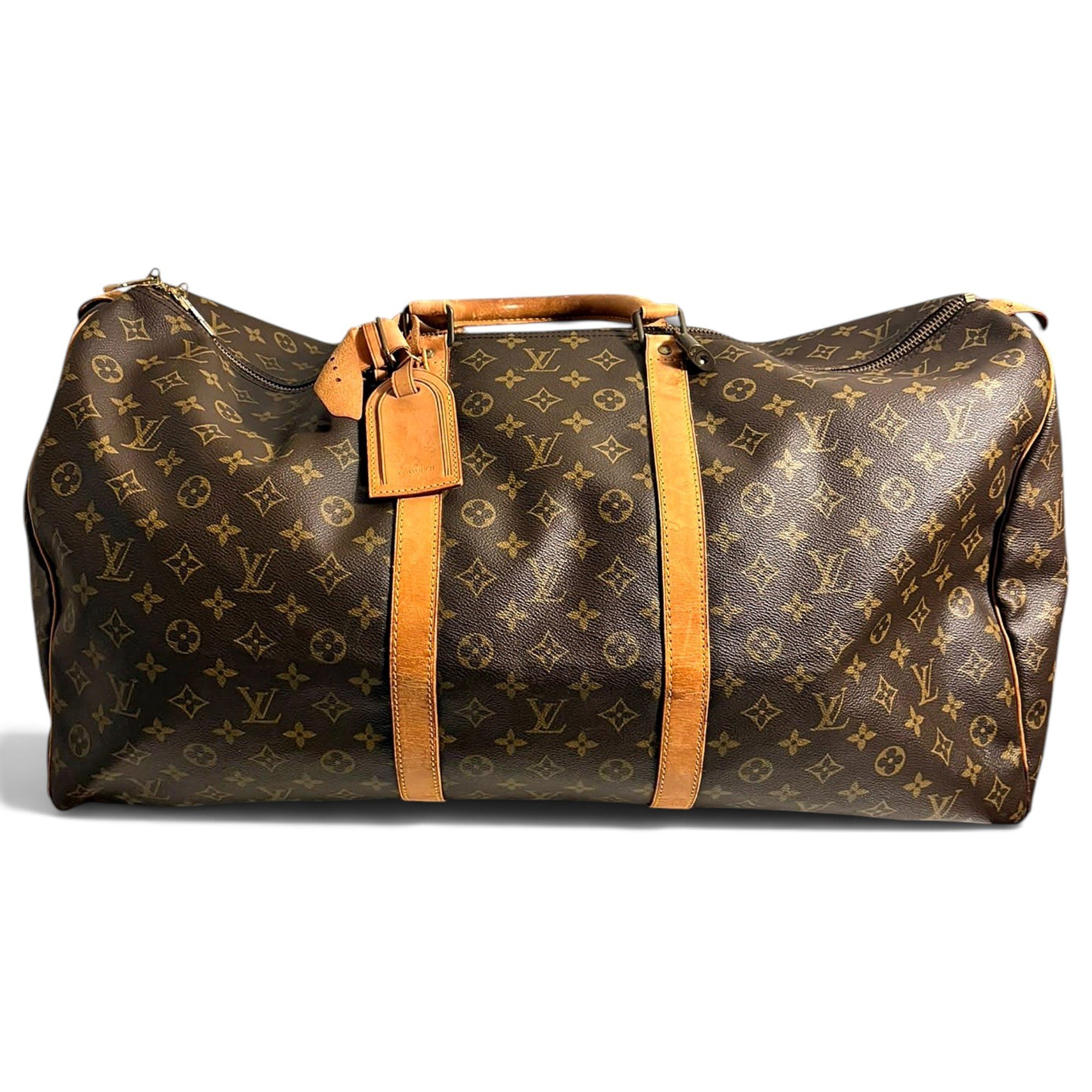 Keepall leather 48h bag