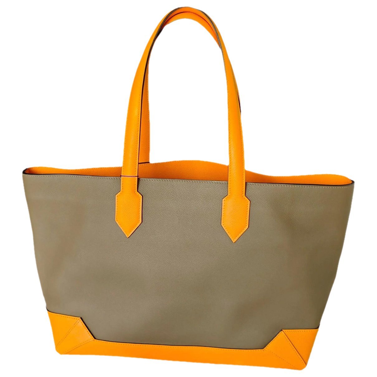 Maxibox cabas 36 leather handbag