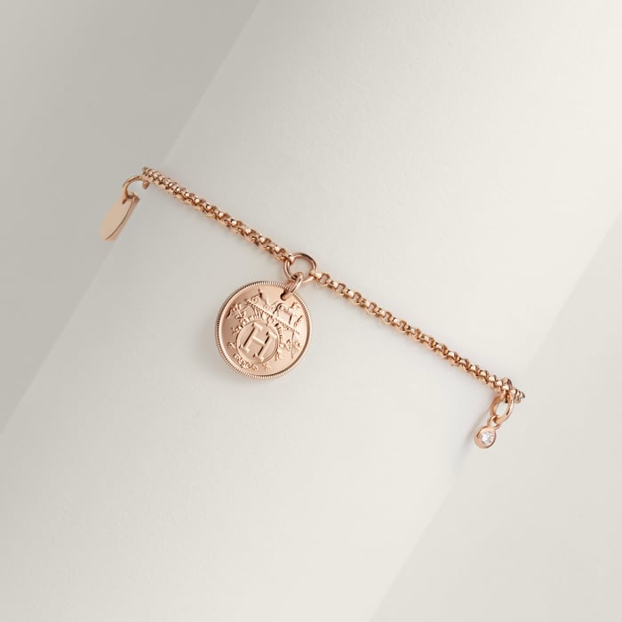 Sans Coloris Hermès Ex-libris Bracelet, Small Model
