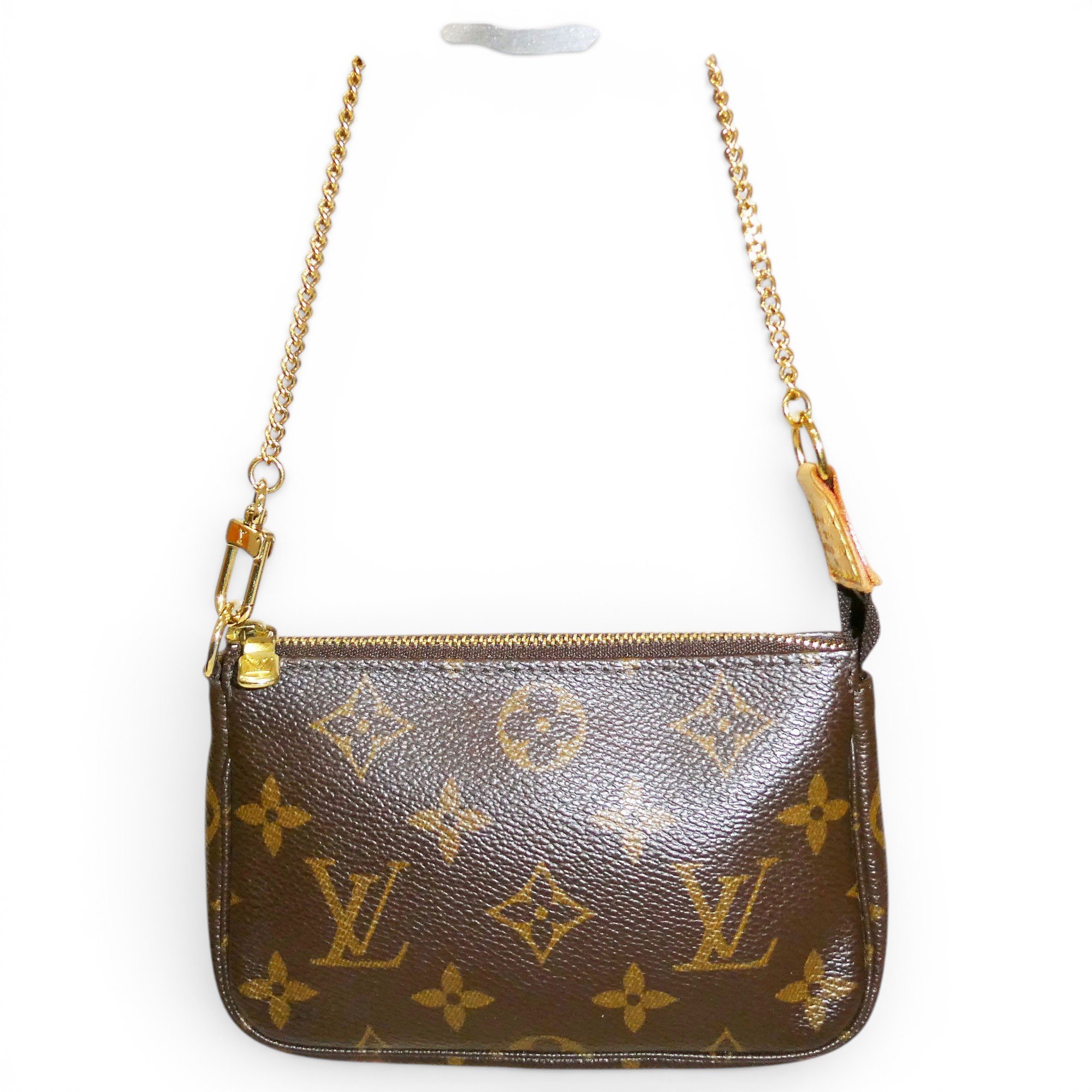 Pochette Accessoire leather handbag