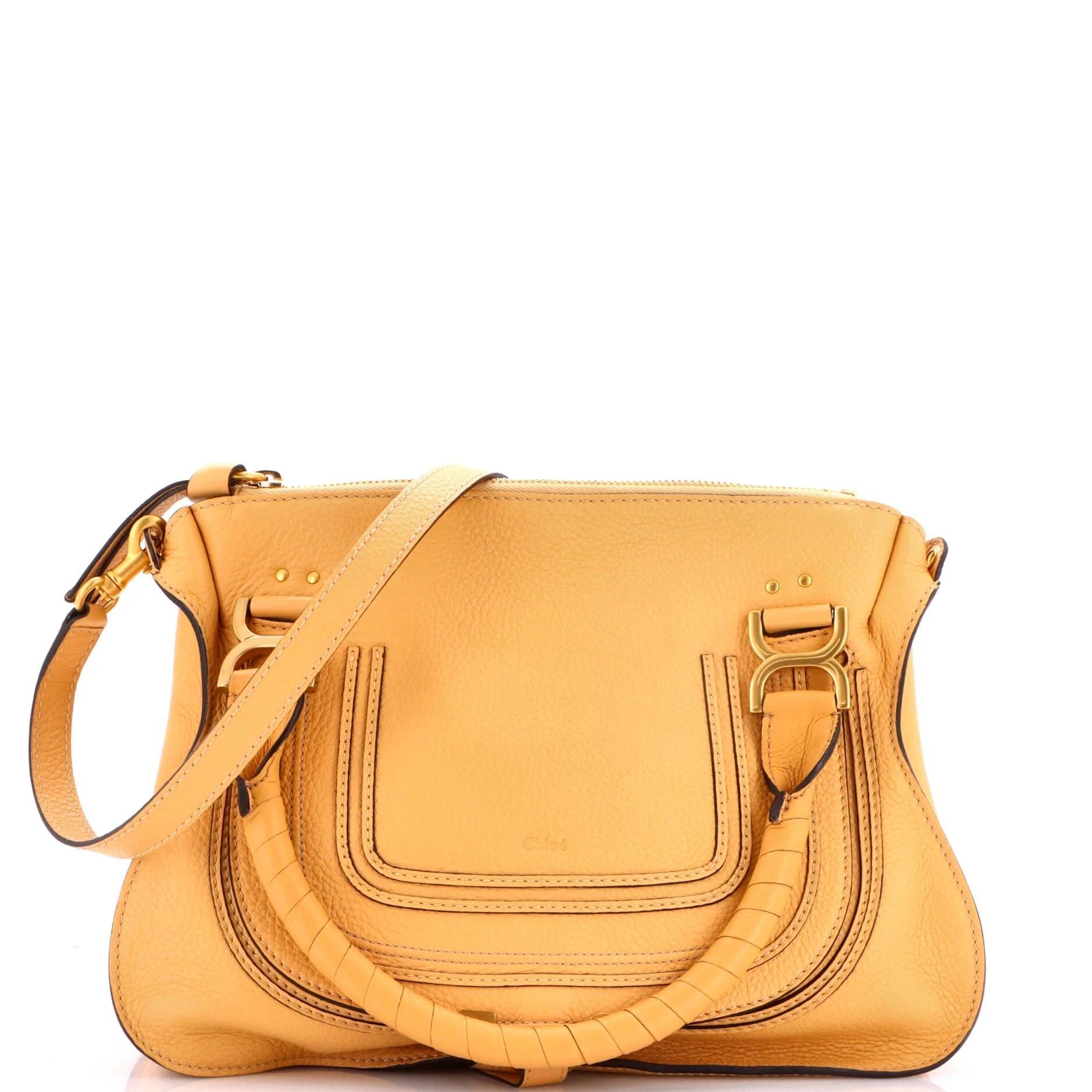 Leather satchel