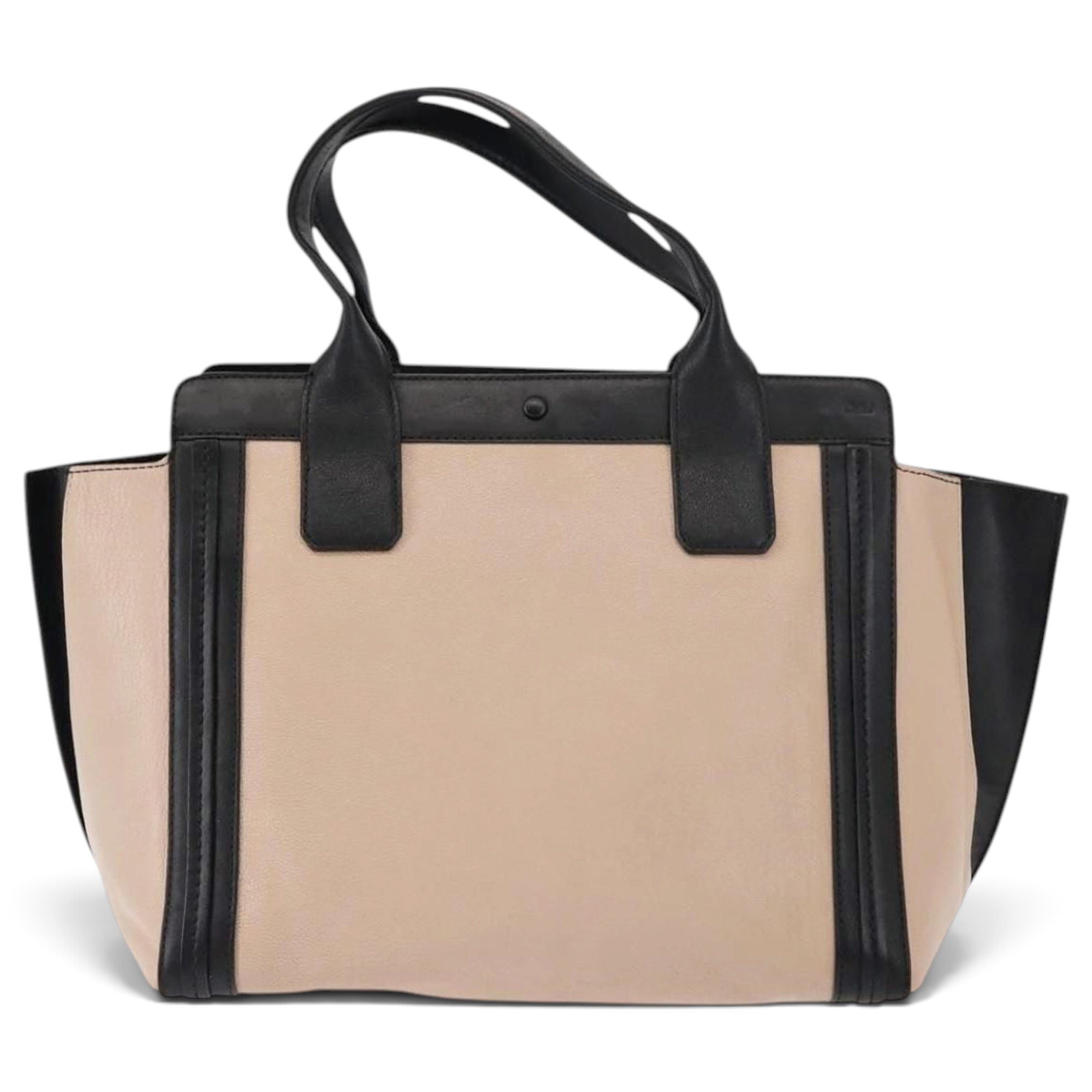 Leather tote