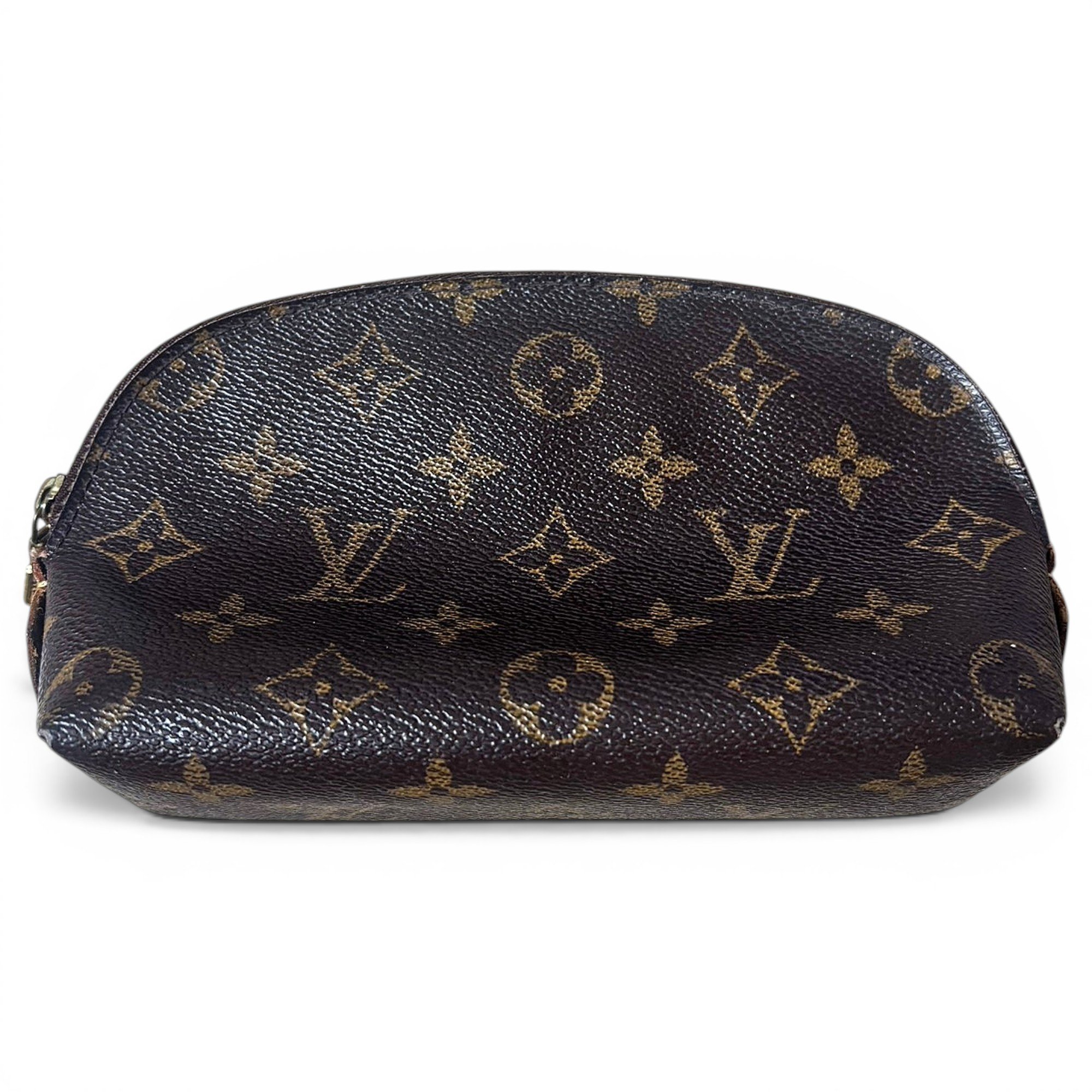 Moon pochette leather clutch bag