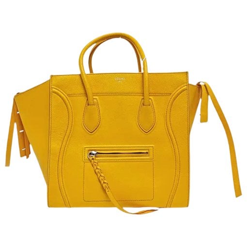 Cabas Phantom leather handbag