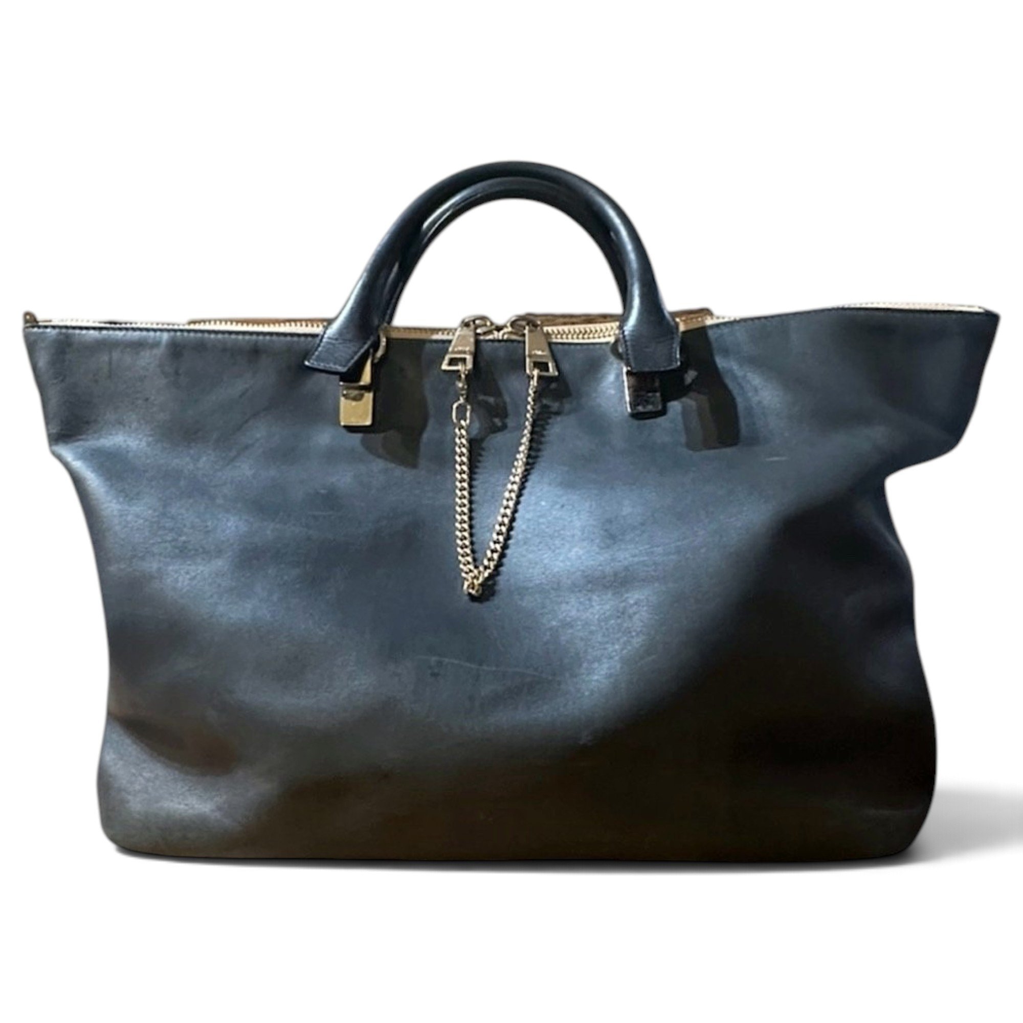 Baylee leather tote