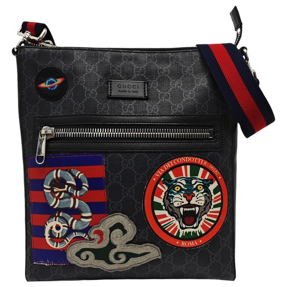 Leather crossbody bag
