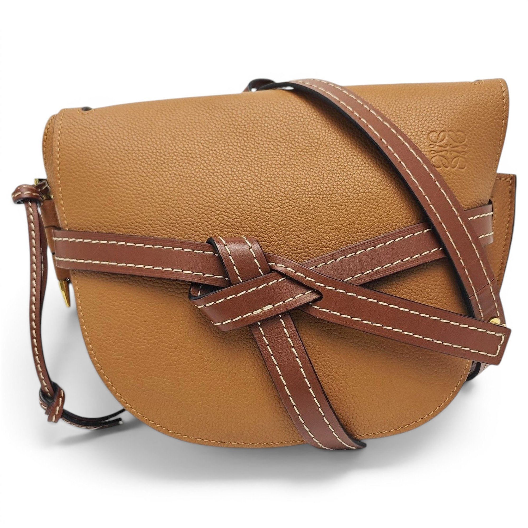 Gate leather handbag