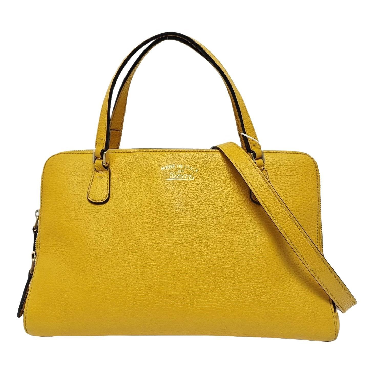 Leather handbag