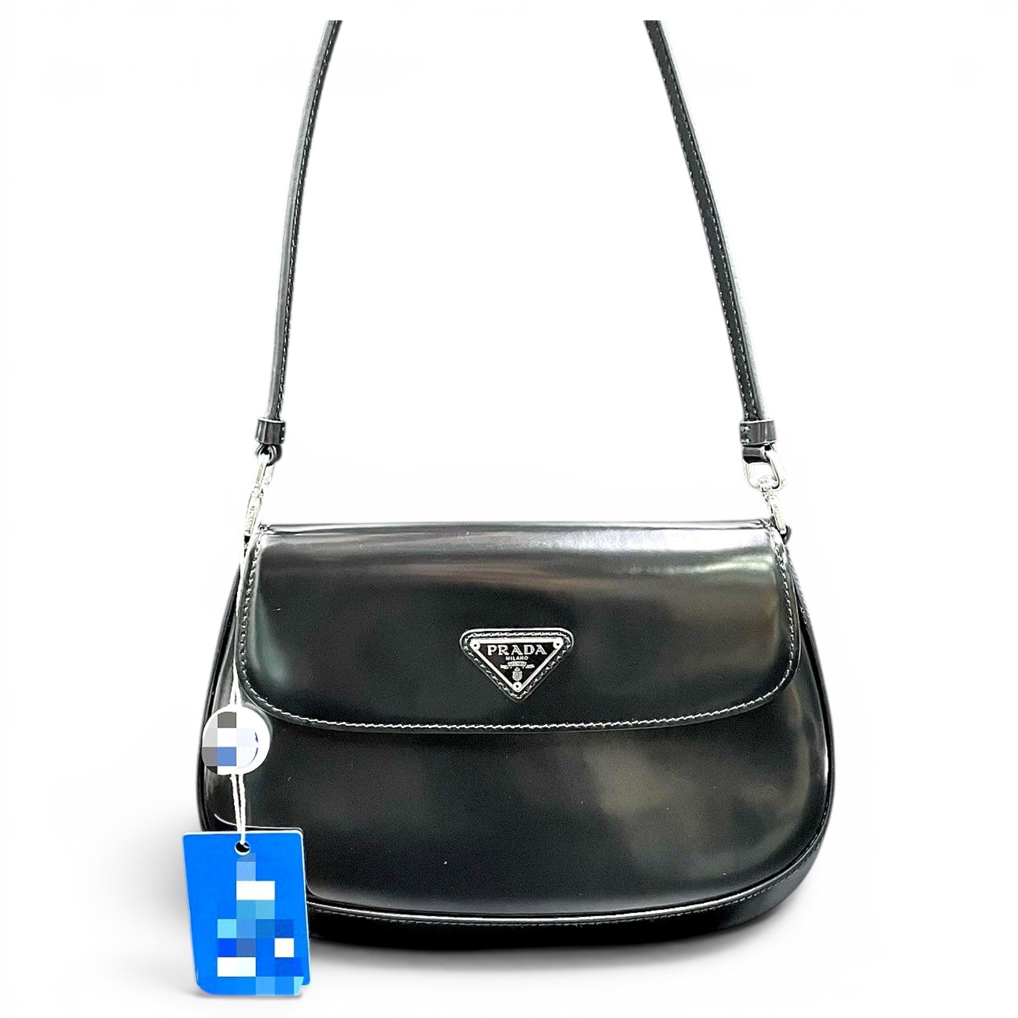 Cleo Flap leather handbag