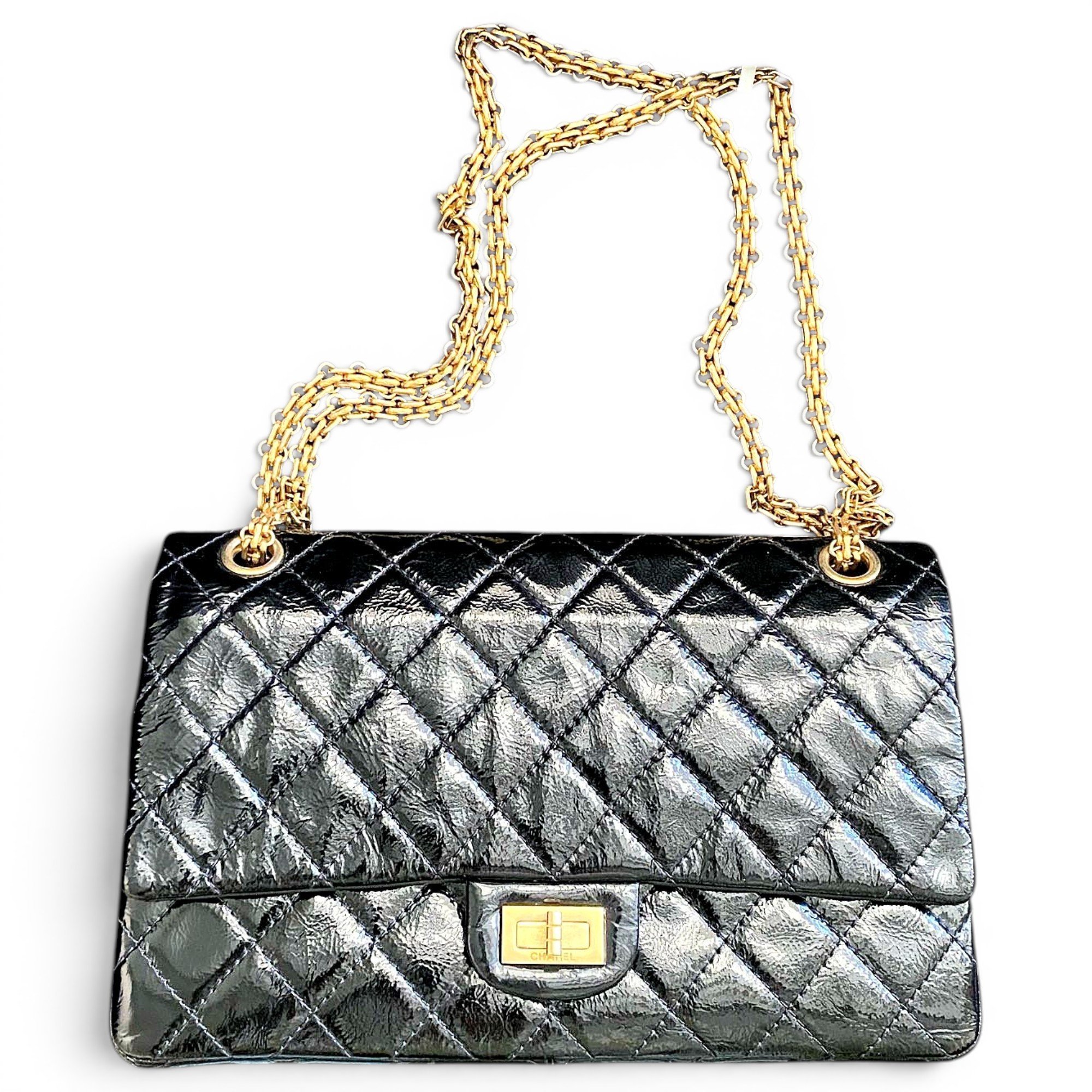 2.55 leather handbag
