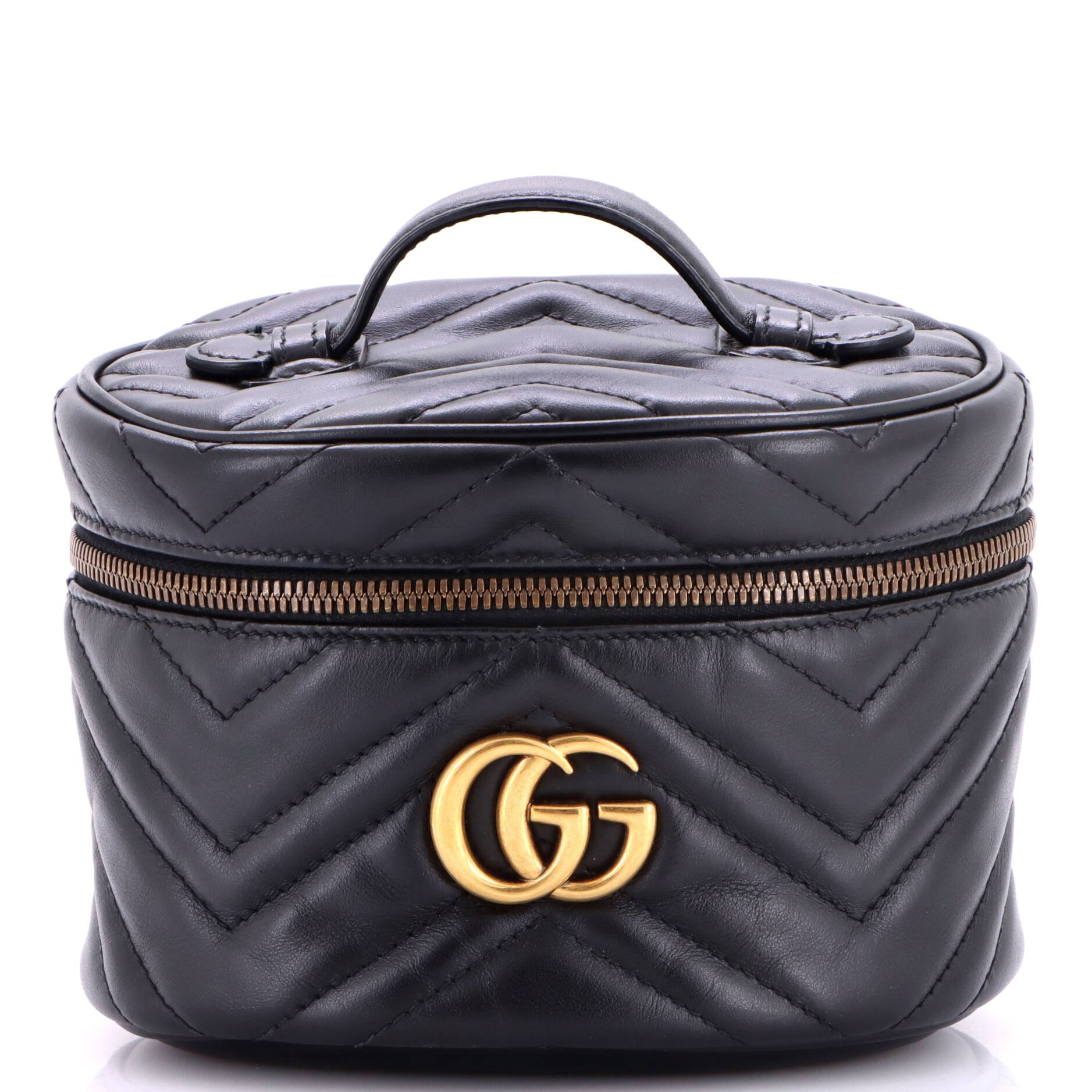GG Marmont Vanity Backpack Matelasse Leather Mini