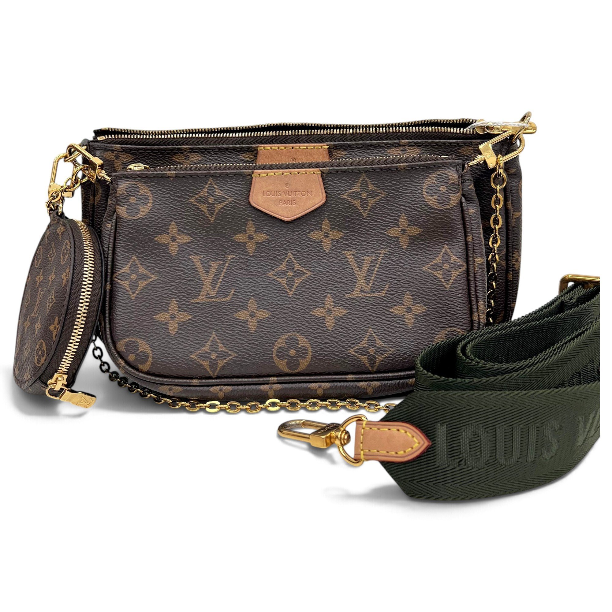 Multi Pochette Accessoires leather crossbody bag