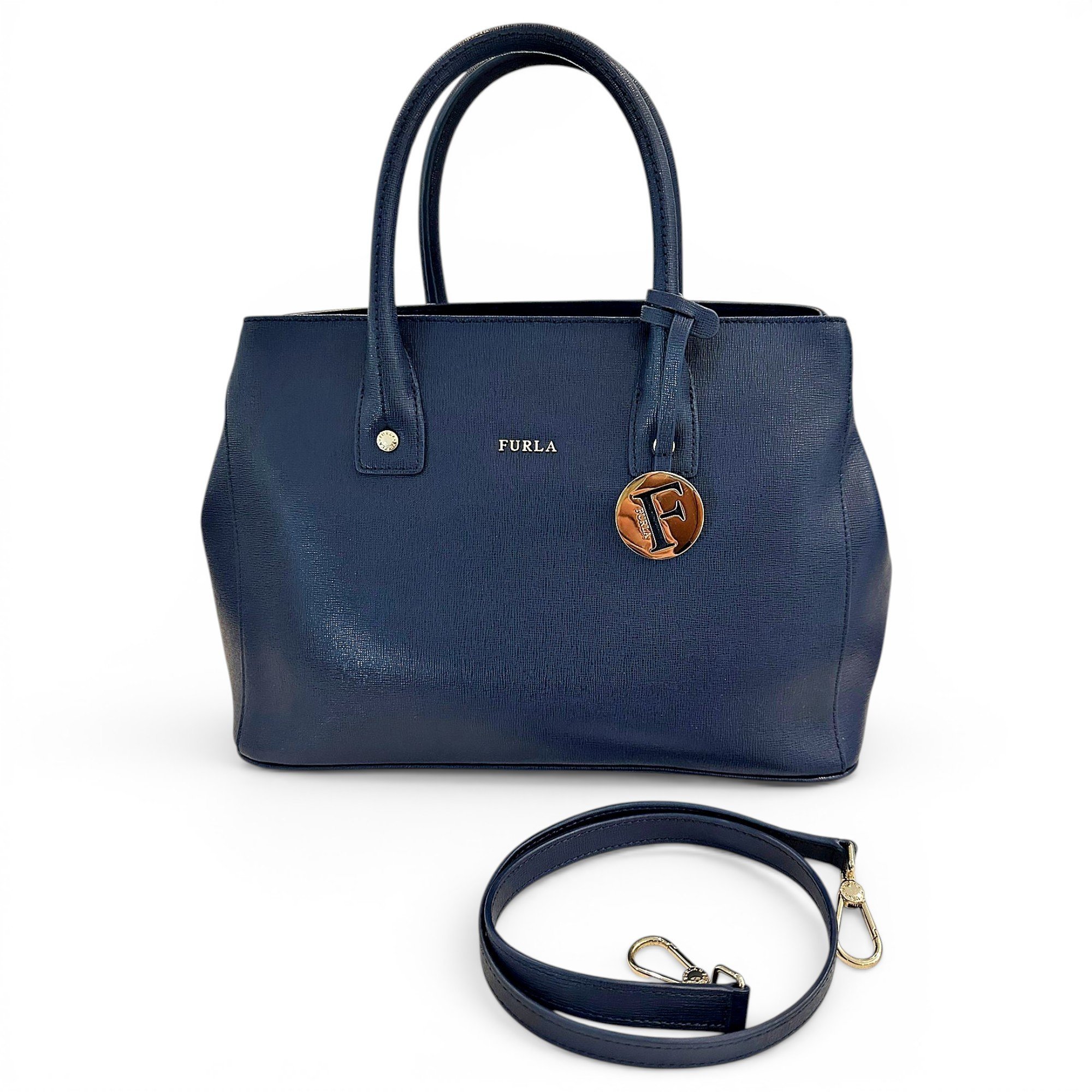 Leather handbag