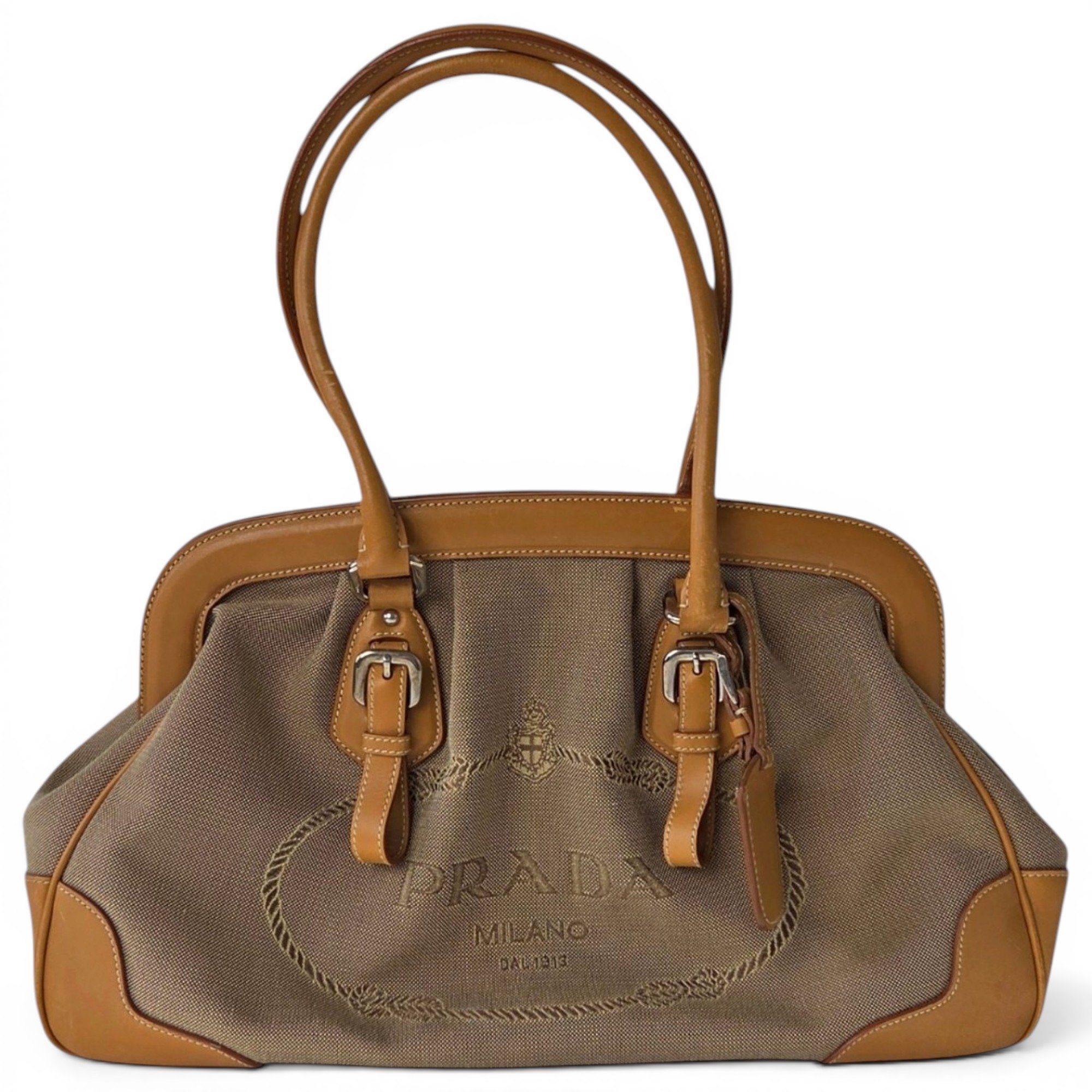 Leather handbag