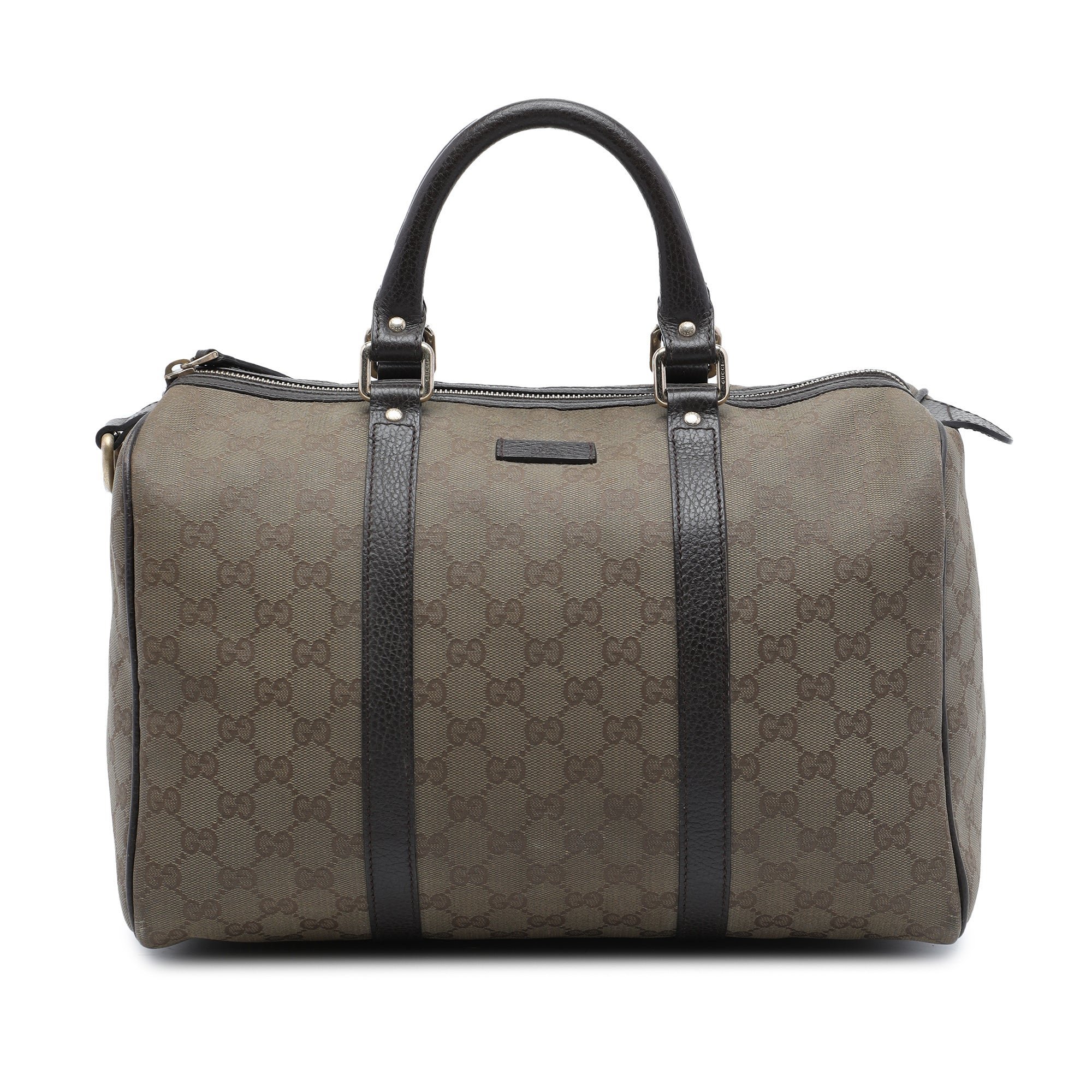 Boston leather bag