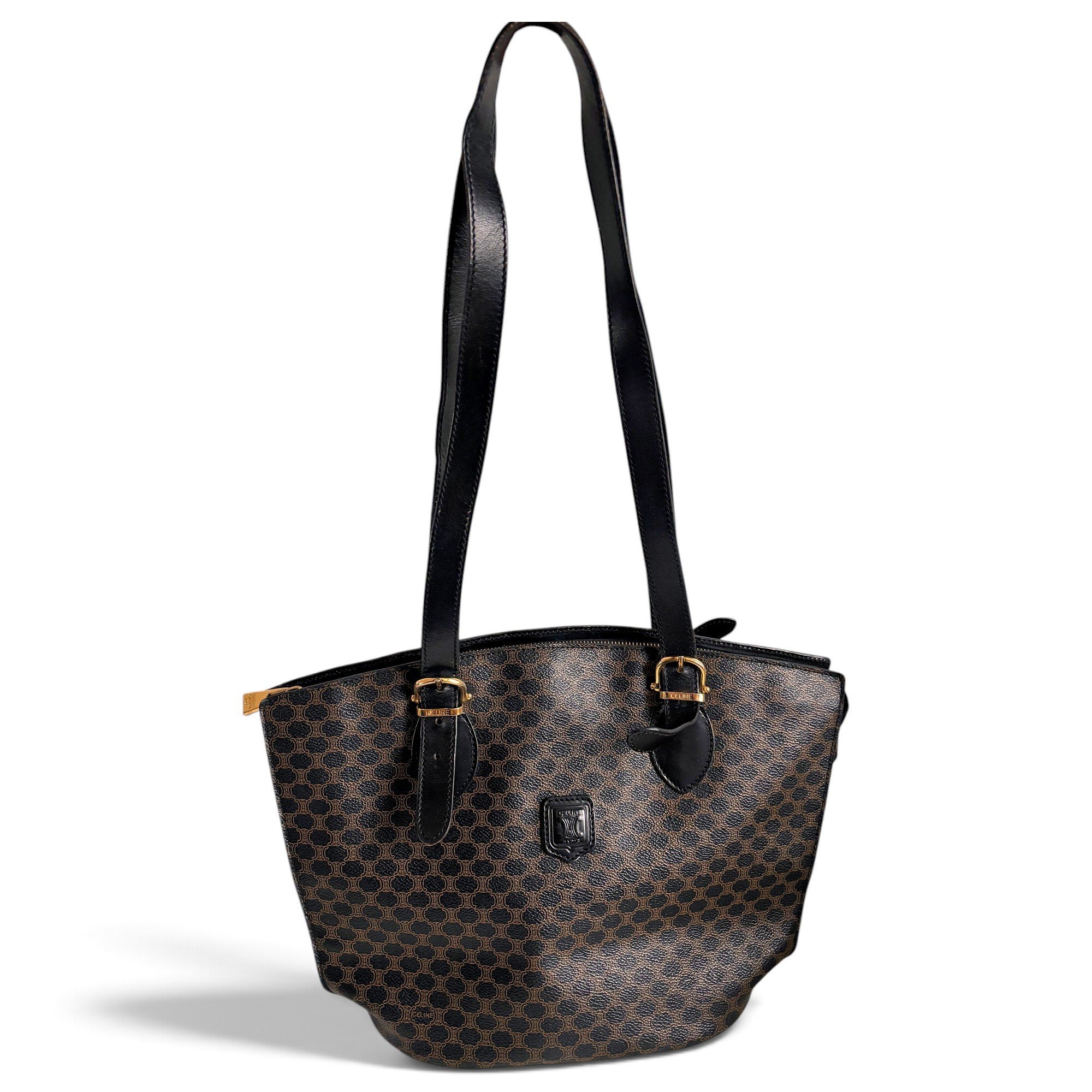 Phantom leather handbag
