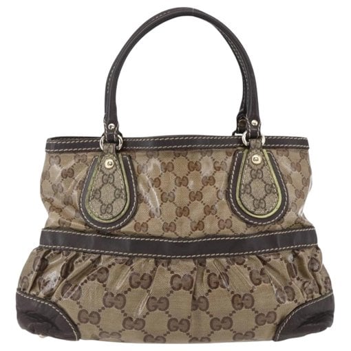 Leather tote