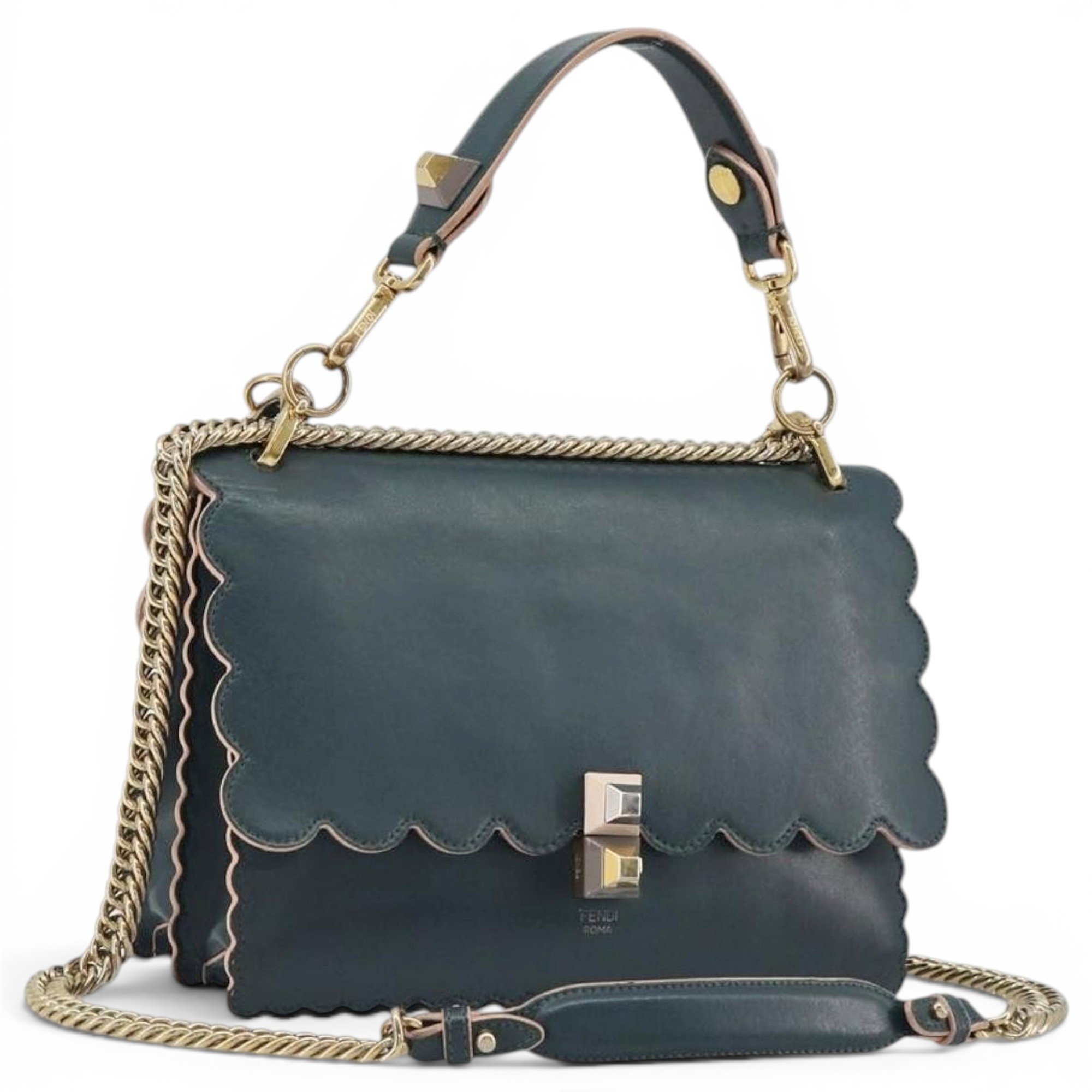 Leather handbag