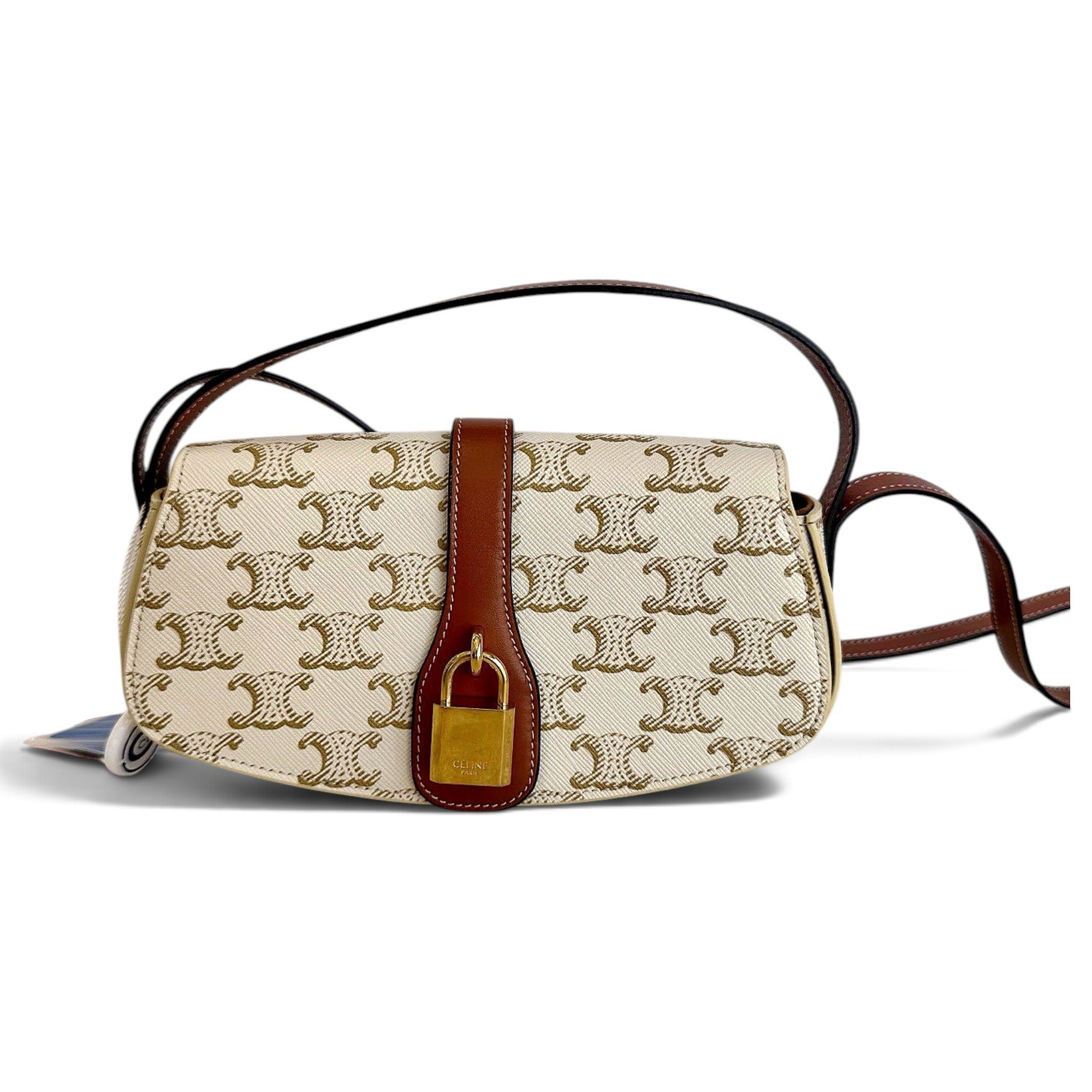 Tabou leather handbag