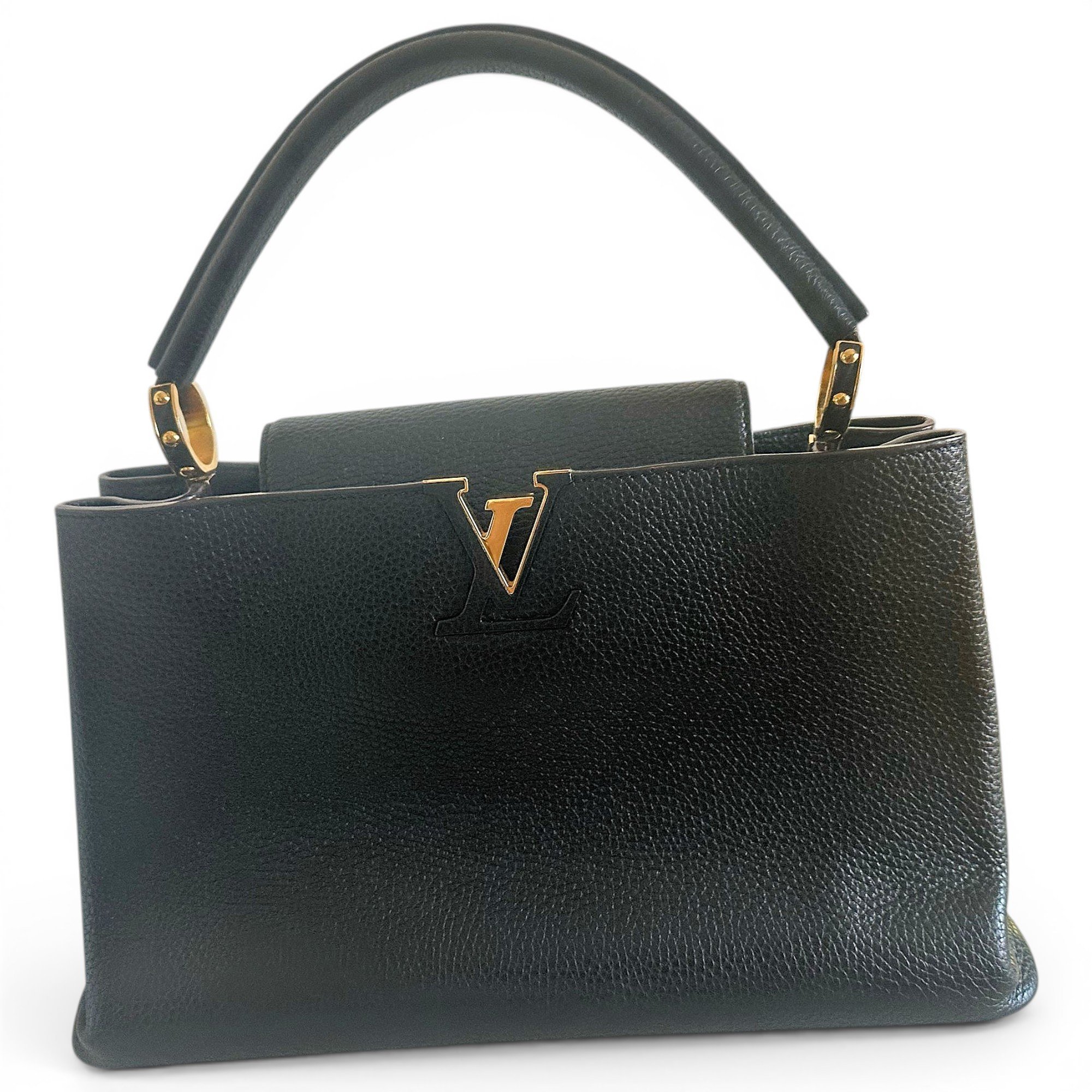 Capucines leather handbag