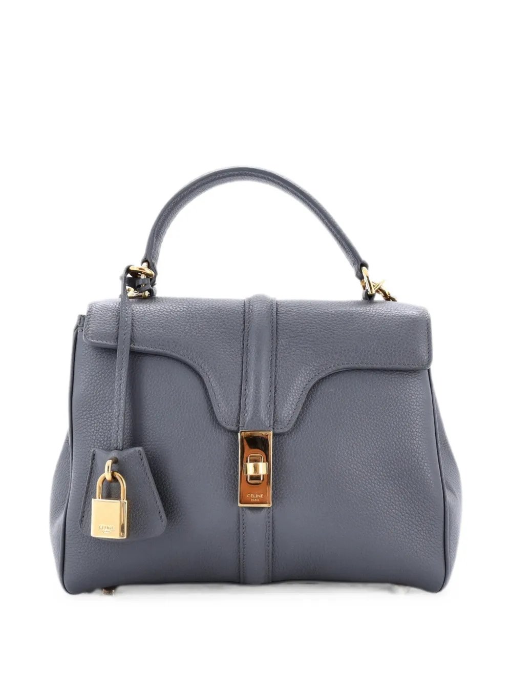 16 Top Handle Bag Grained Calfskin Small satchel