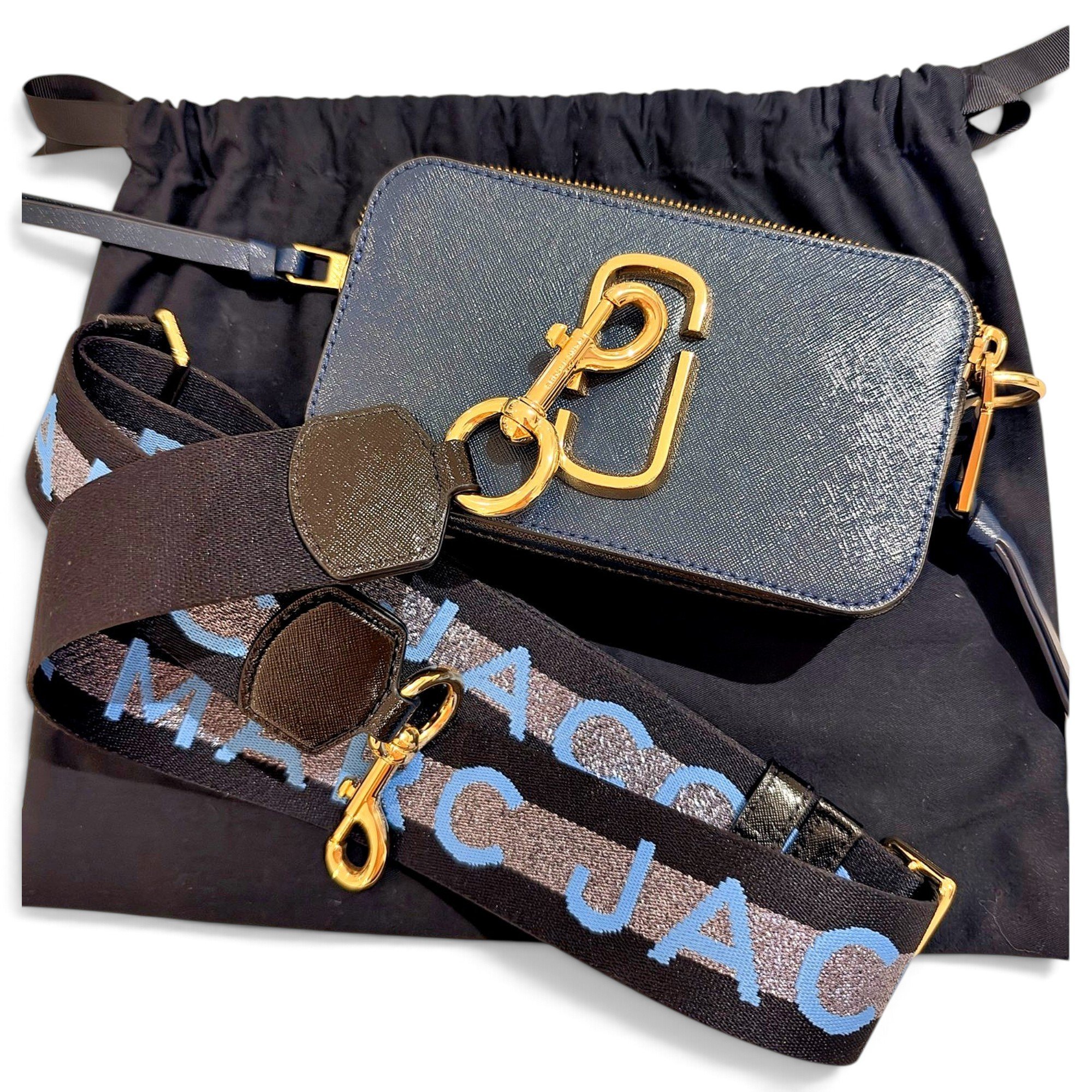 Snapshot leather crossbody bag