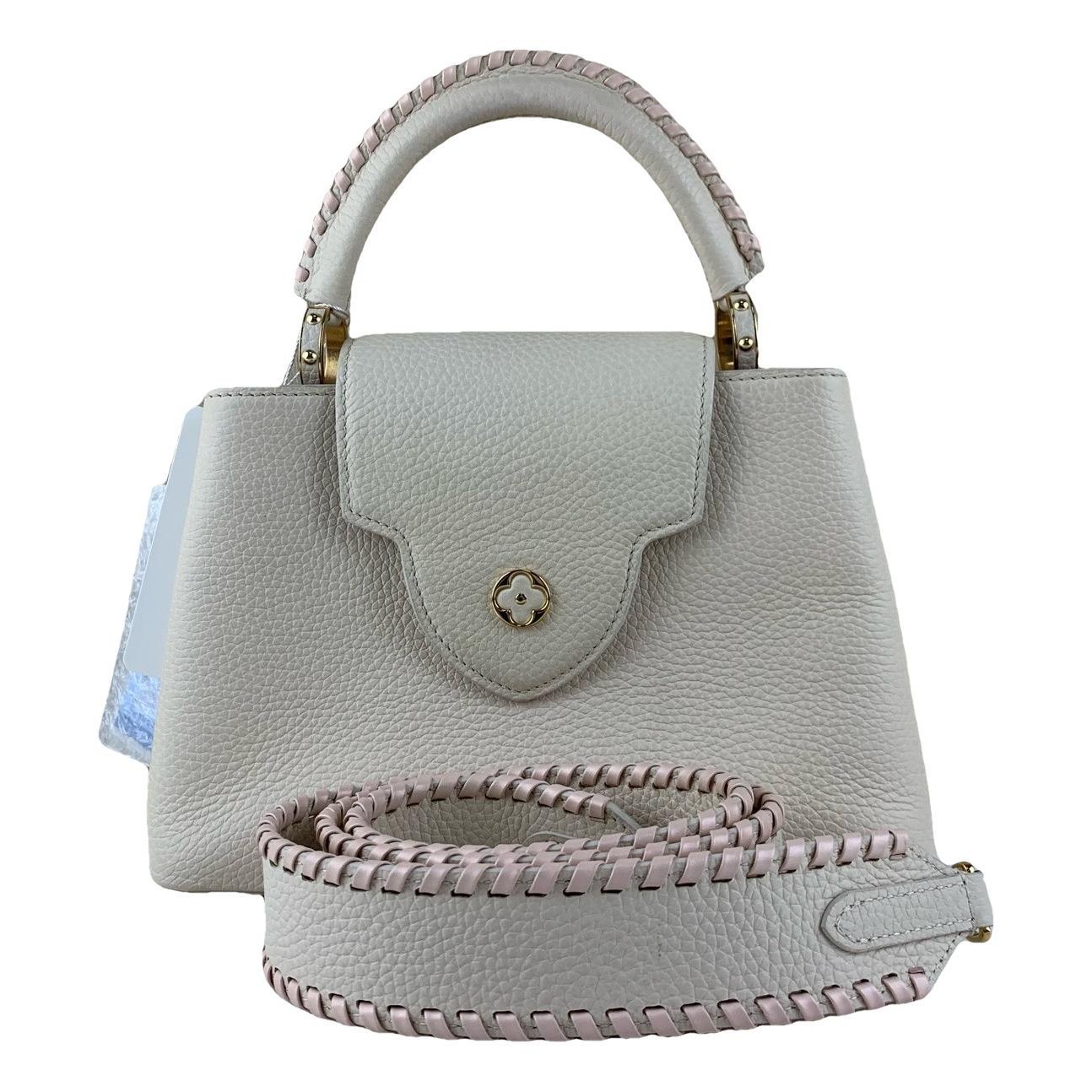 Capucines leather handbag