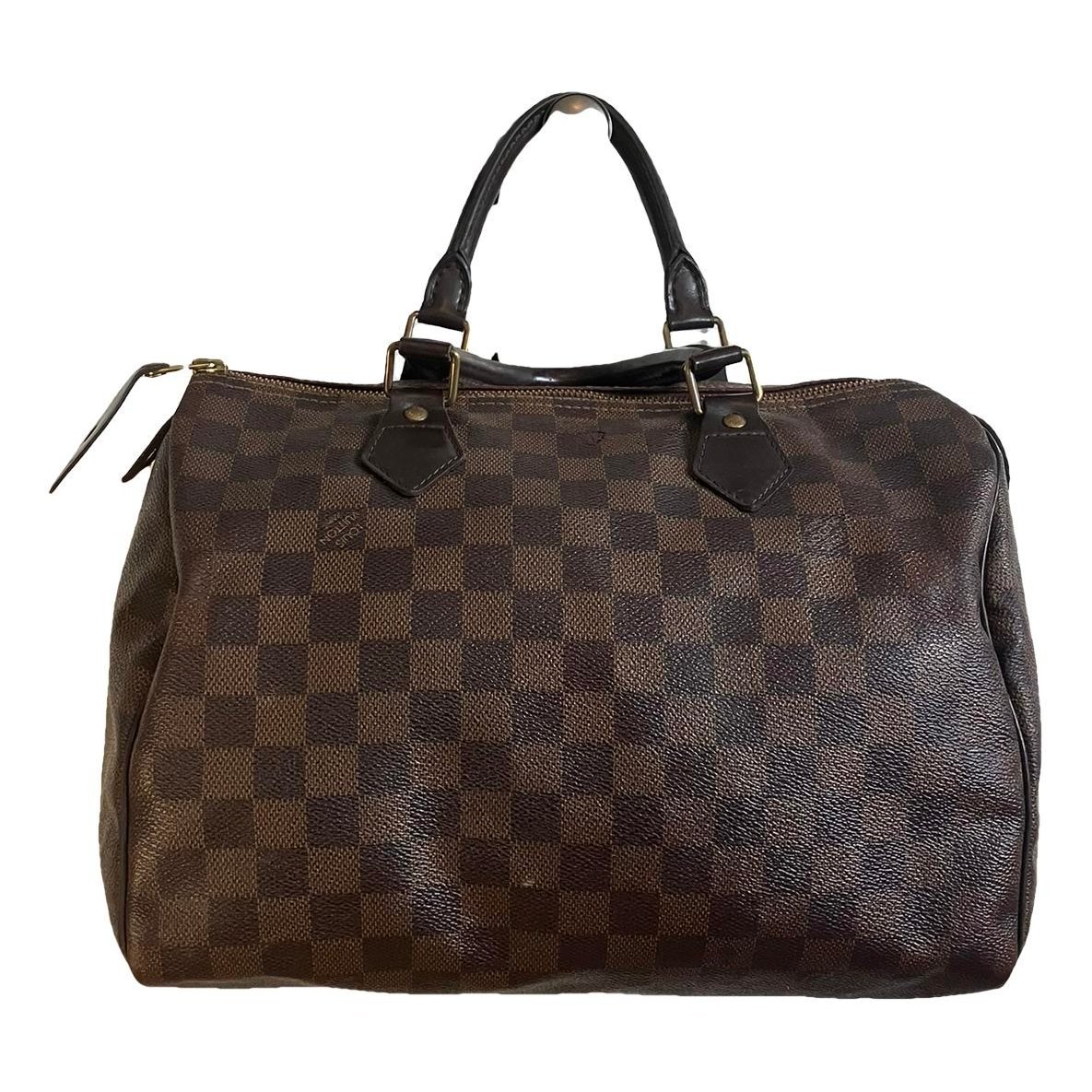 Speedy leather handbag