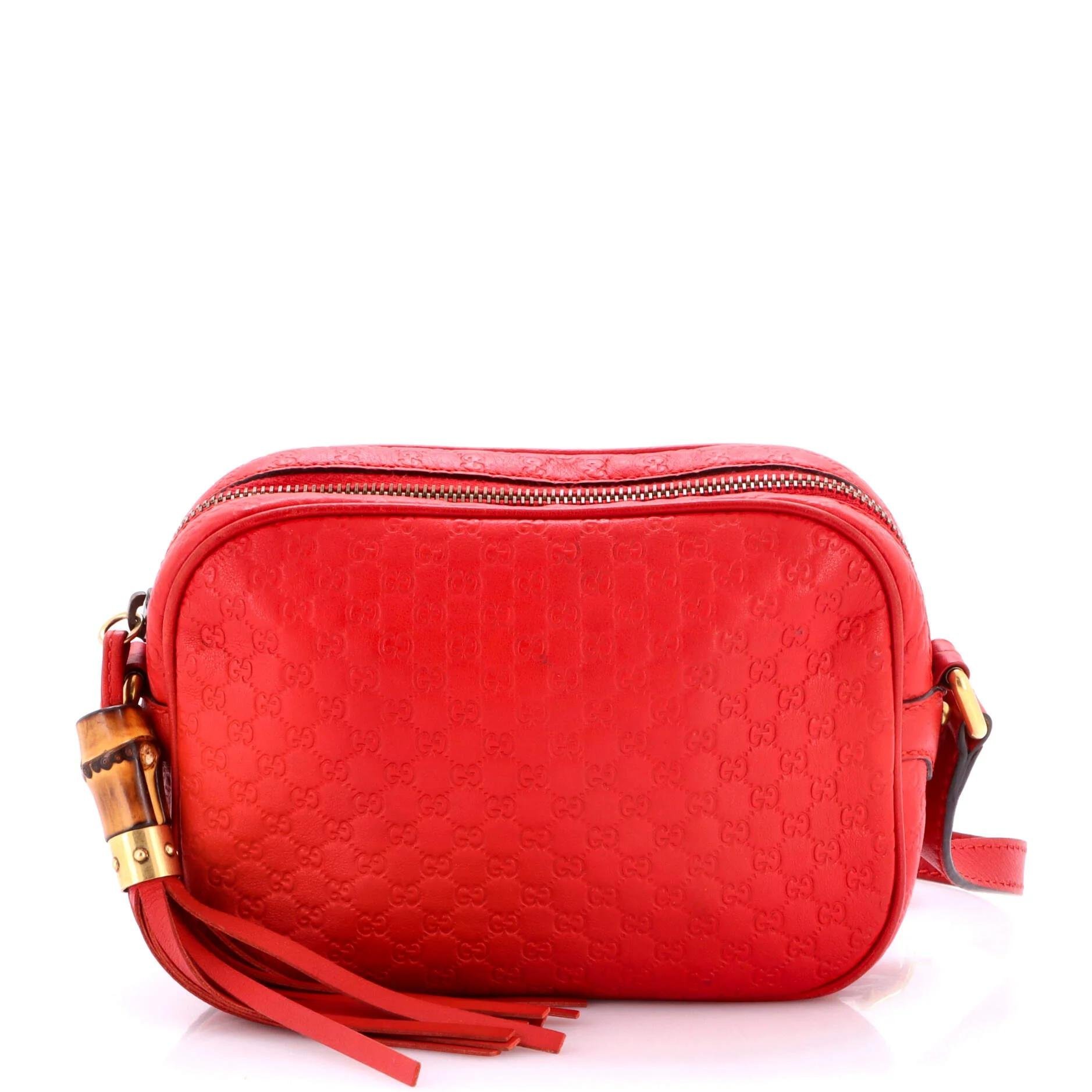 Leather crossbody bag